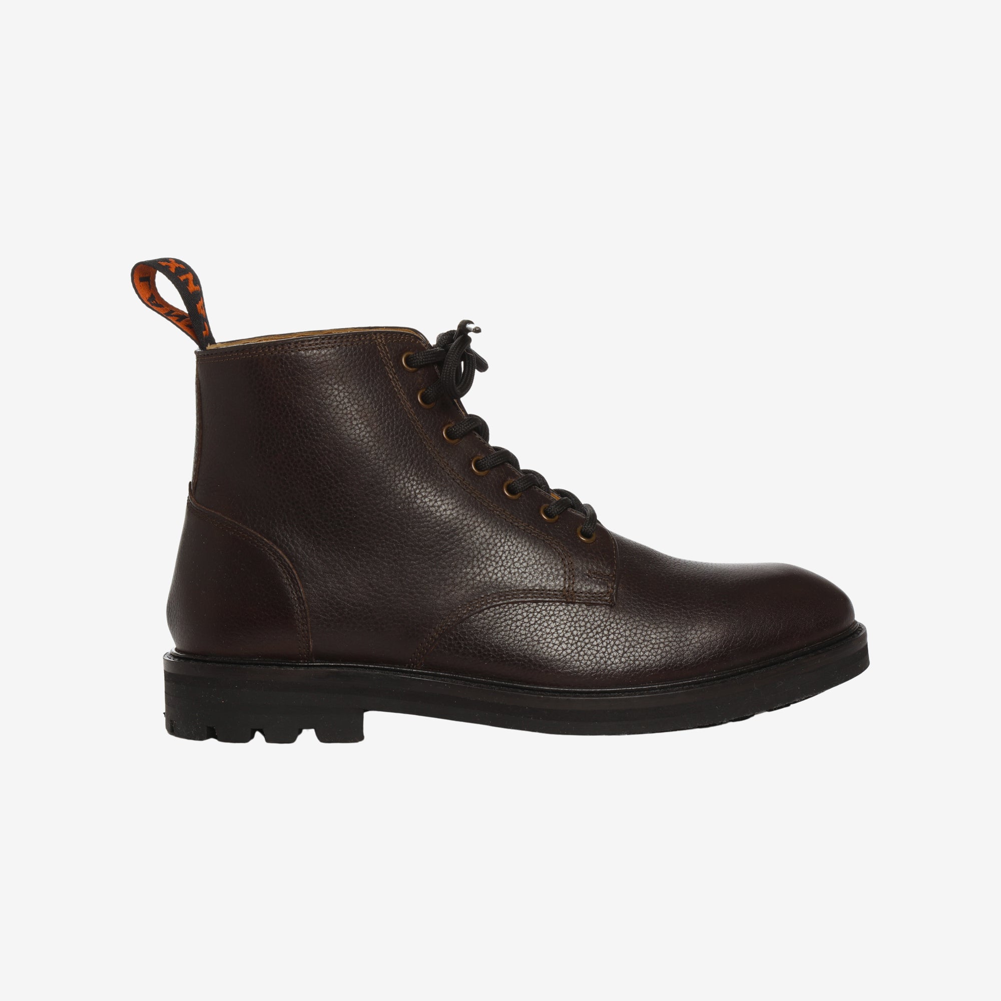 Settle Grained Derby Boots