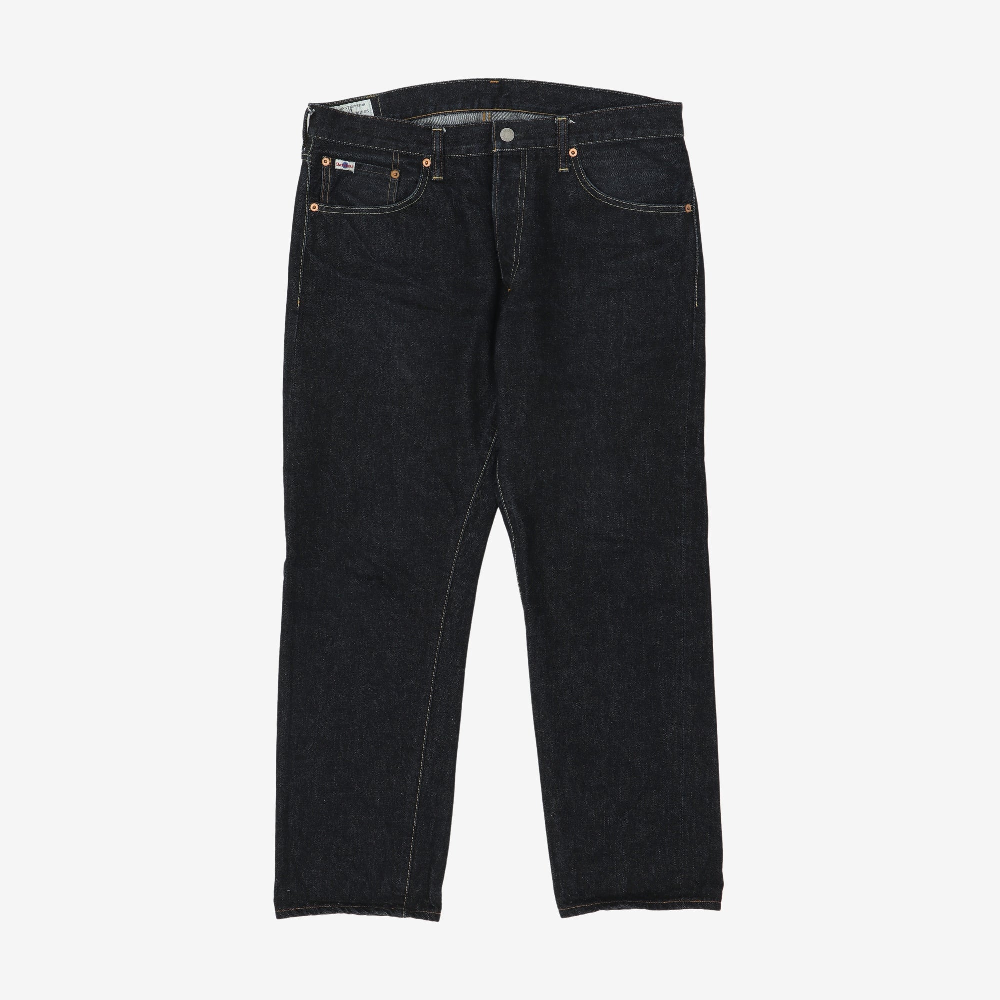 15oz Selvedge Relaxed Tapered Jeans (34W X 27L)