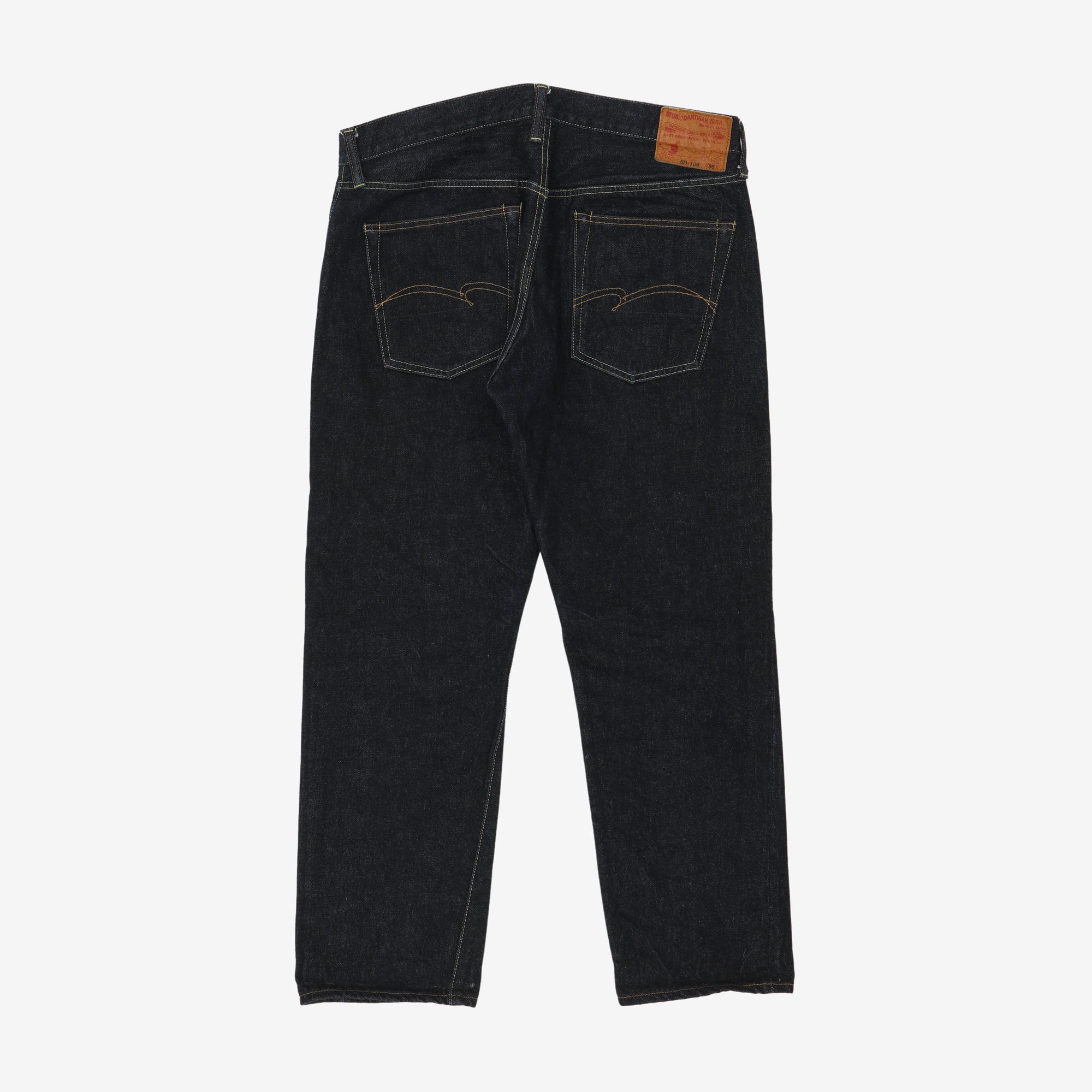 15oz Selvedge Relaxed Tapered Jeans (34W X 27L)
