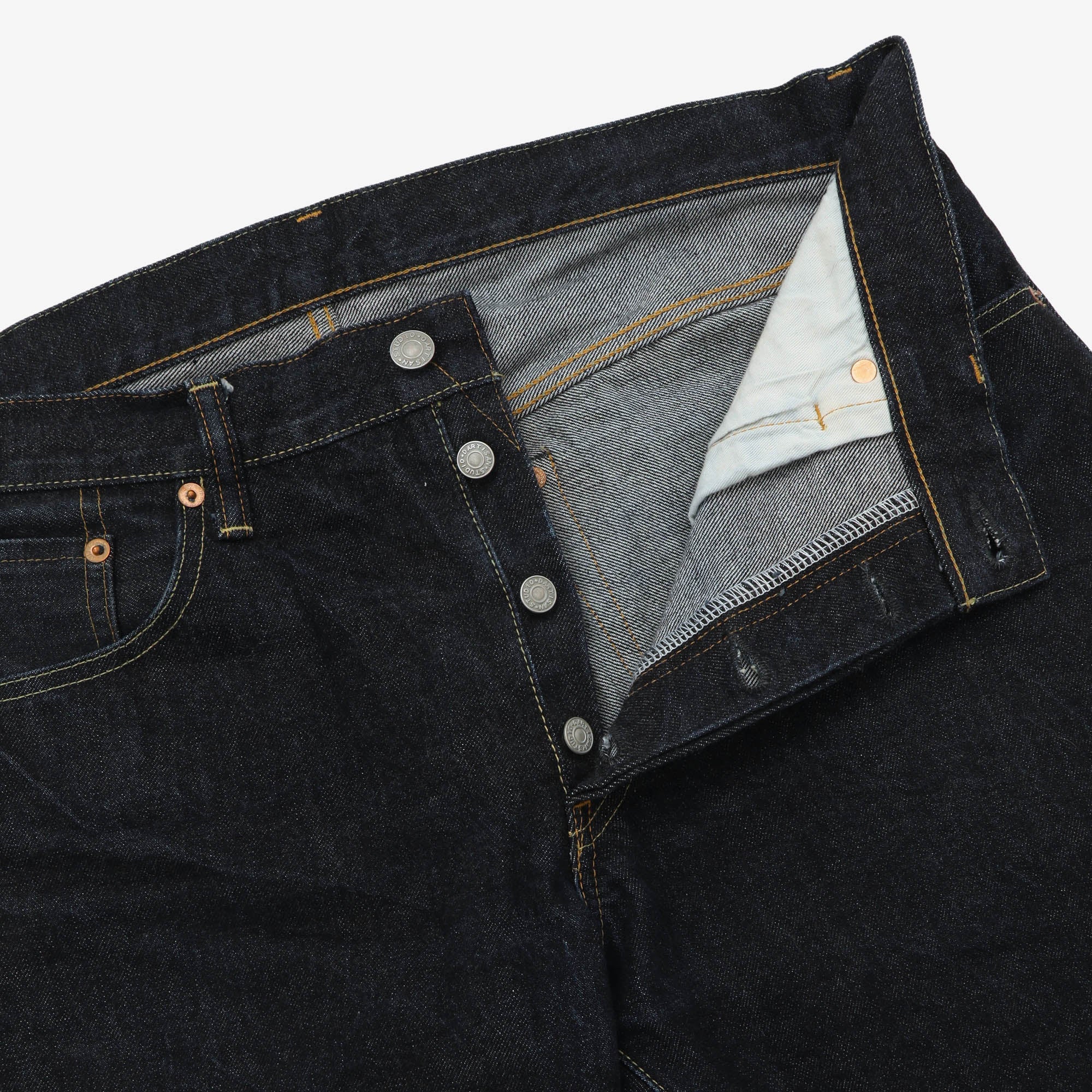 15oz Selvedge Relaxed Tapered Jeans (34W X 27L)