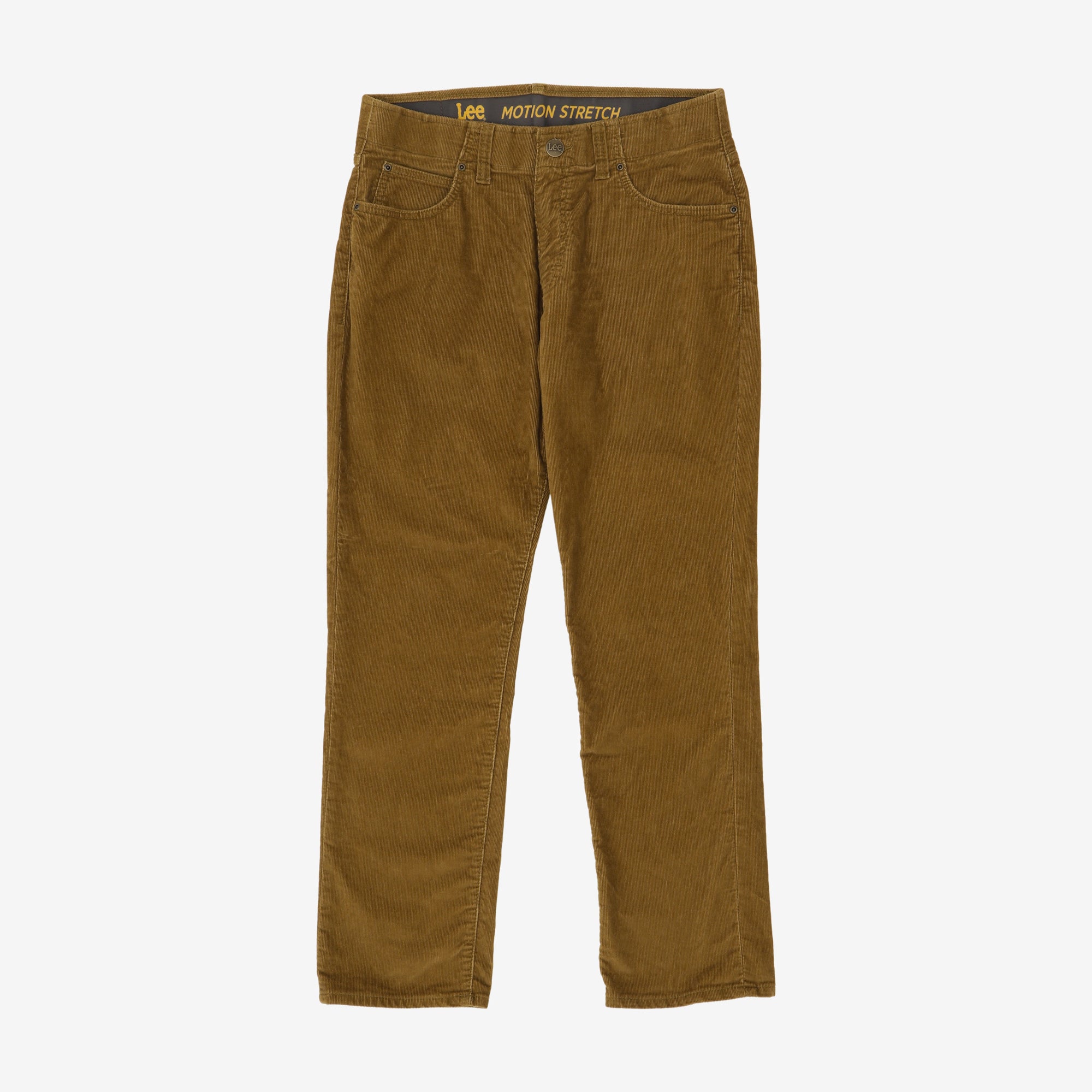 Extreme Motion Straight Corduroy Stretch Jeans (33W X 29.5L)