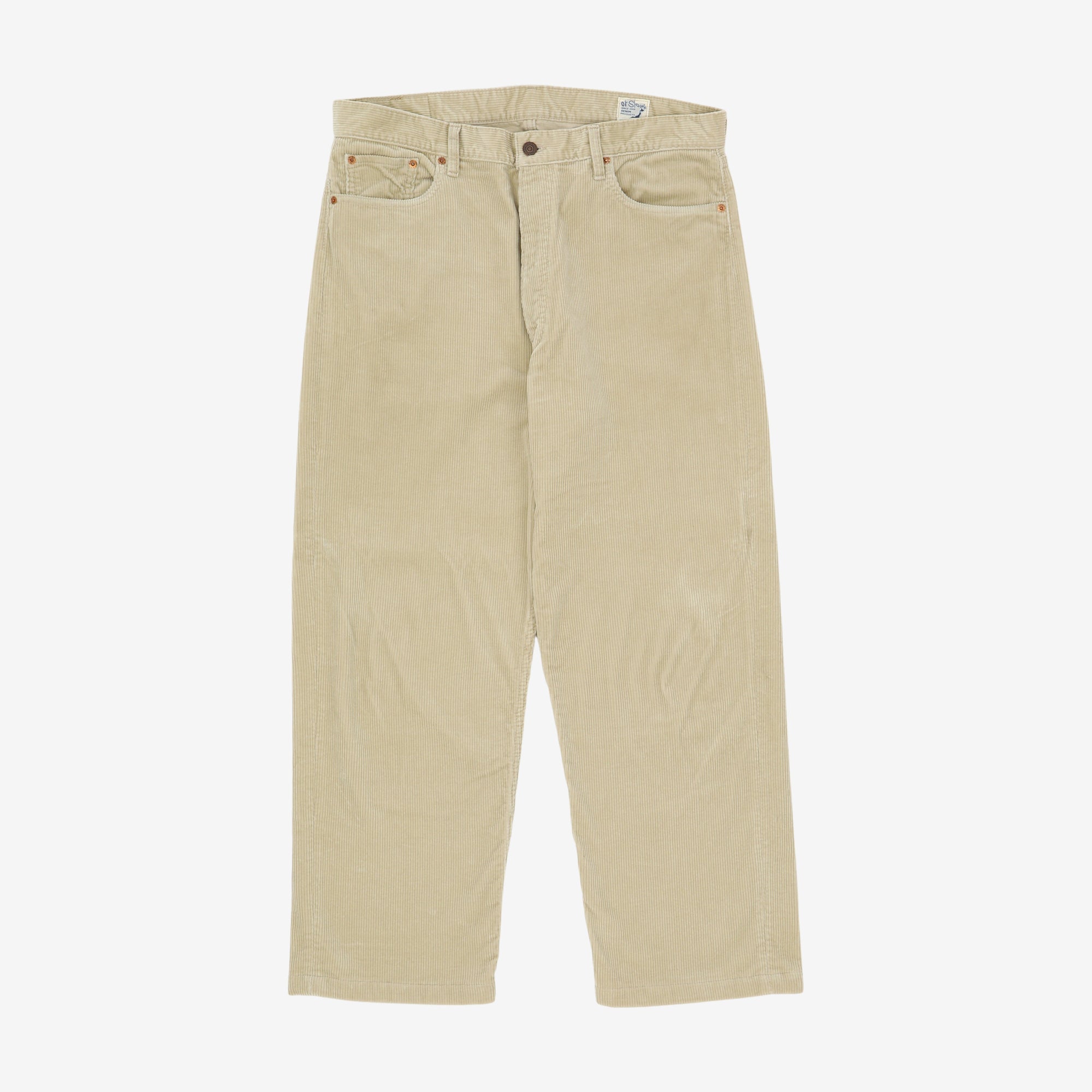 101 Dad Fit Corduroy Pants (36W X 27L)
