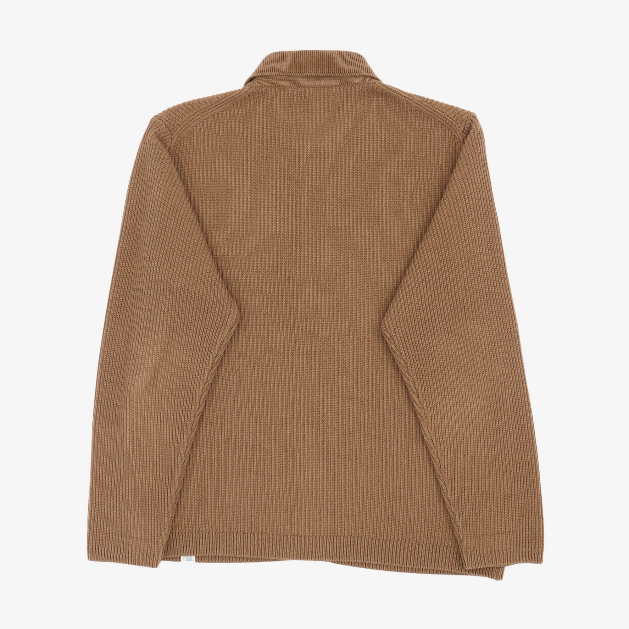 Ribbed Cotton LS Shirt