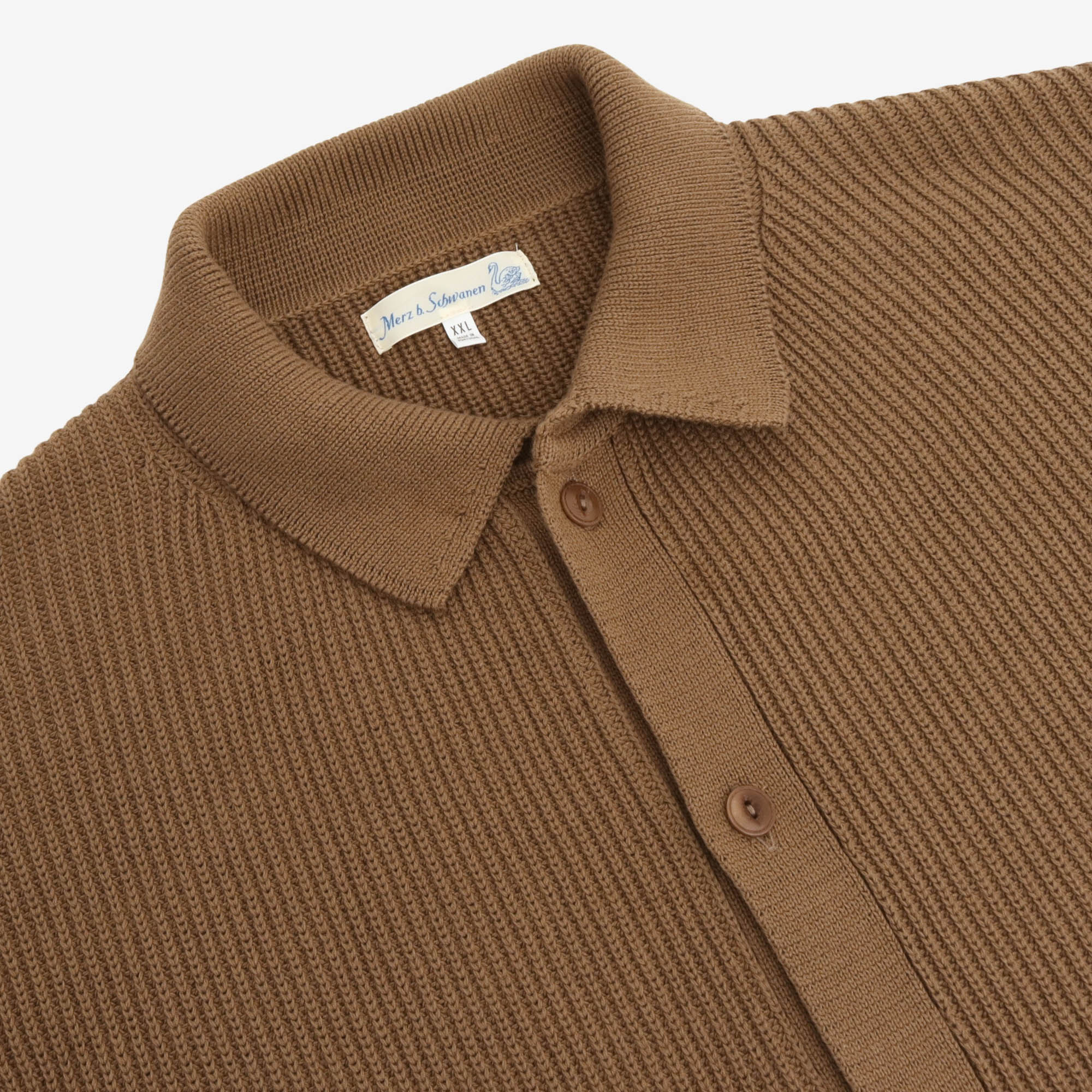Ribbed Cotton LS Shirt