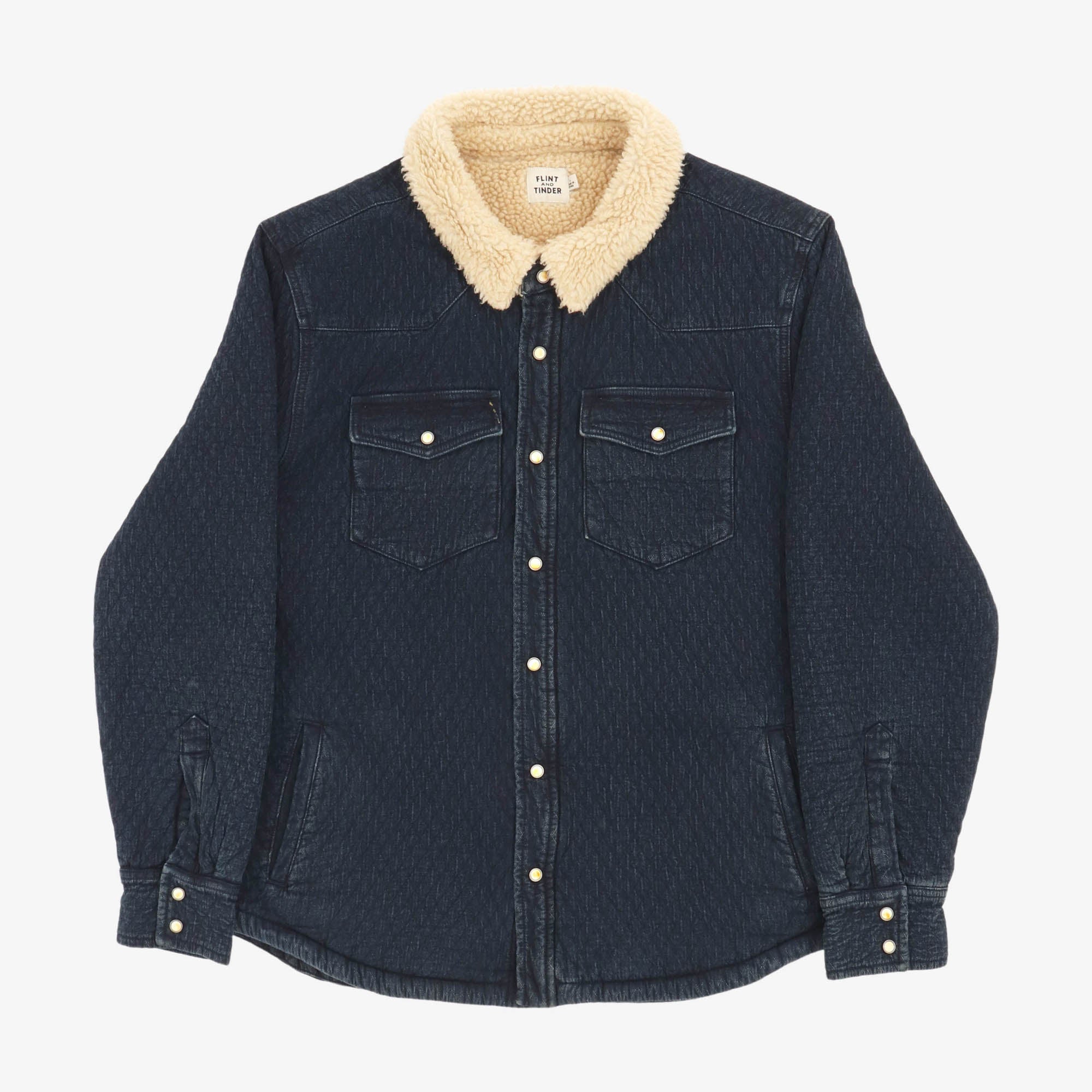 Sherpa-Lined Western Jacket