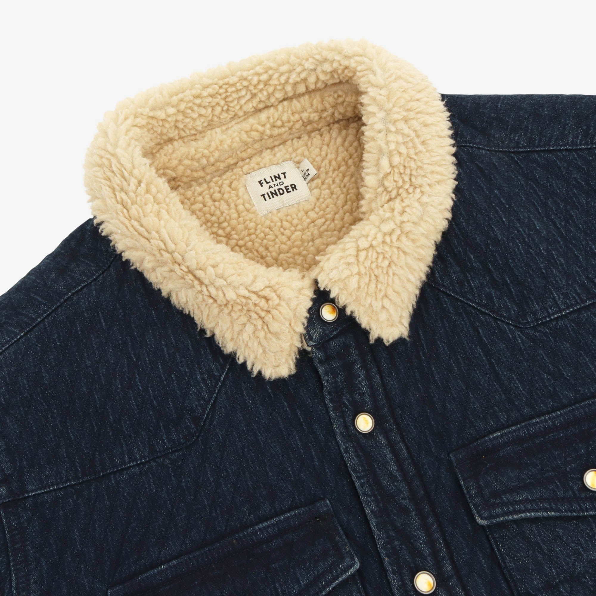 Sherpa-Lined Western Jacket