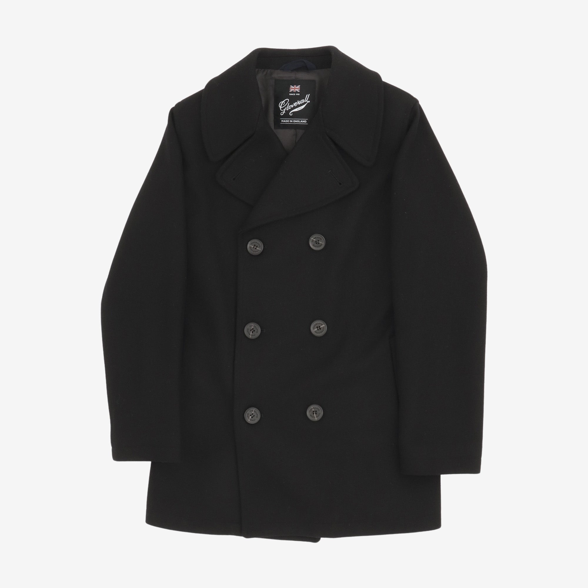 Wool Blend Peacoat