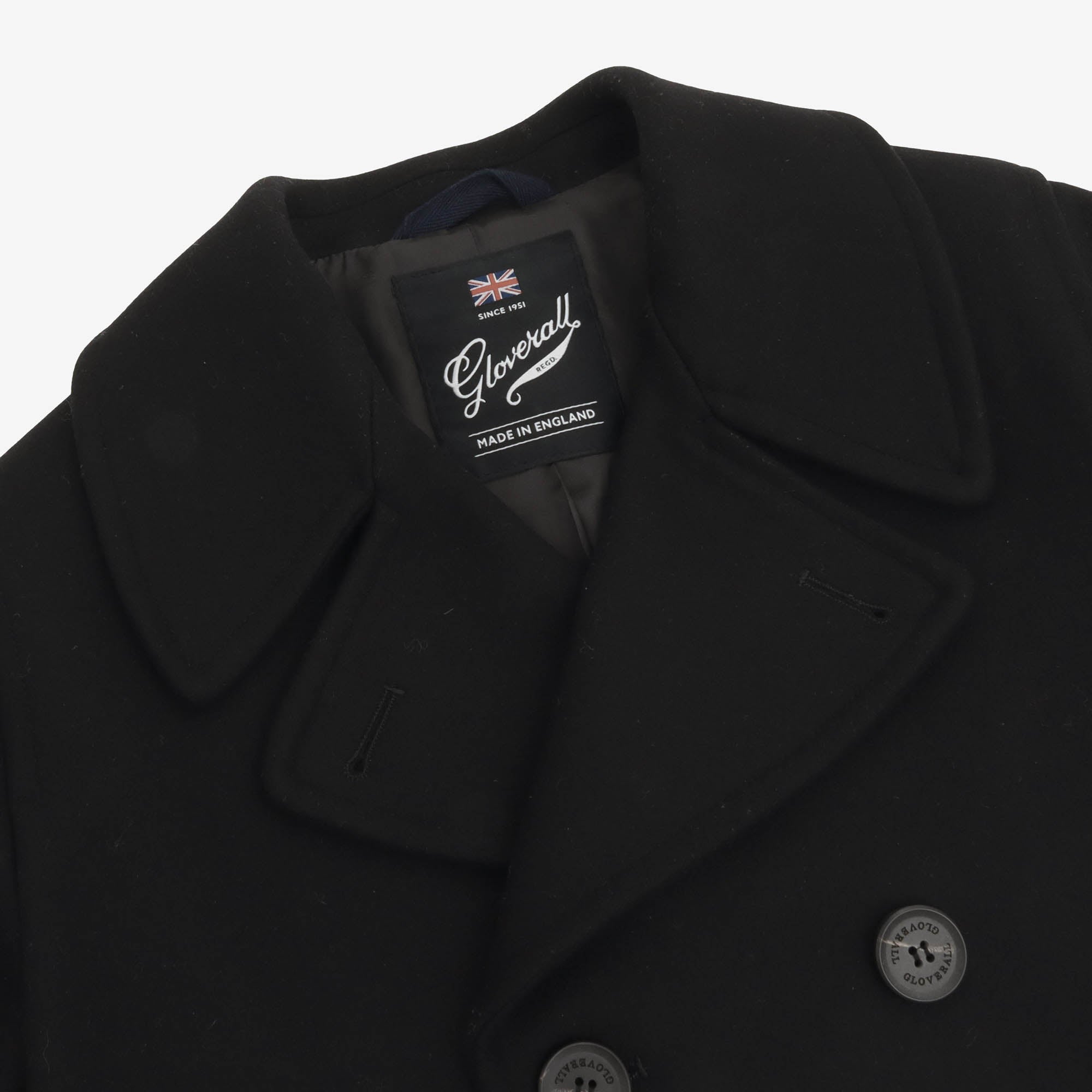 Wool Blend Peacoat