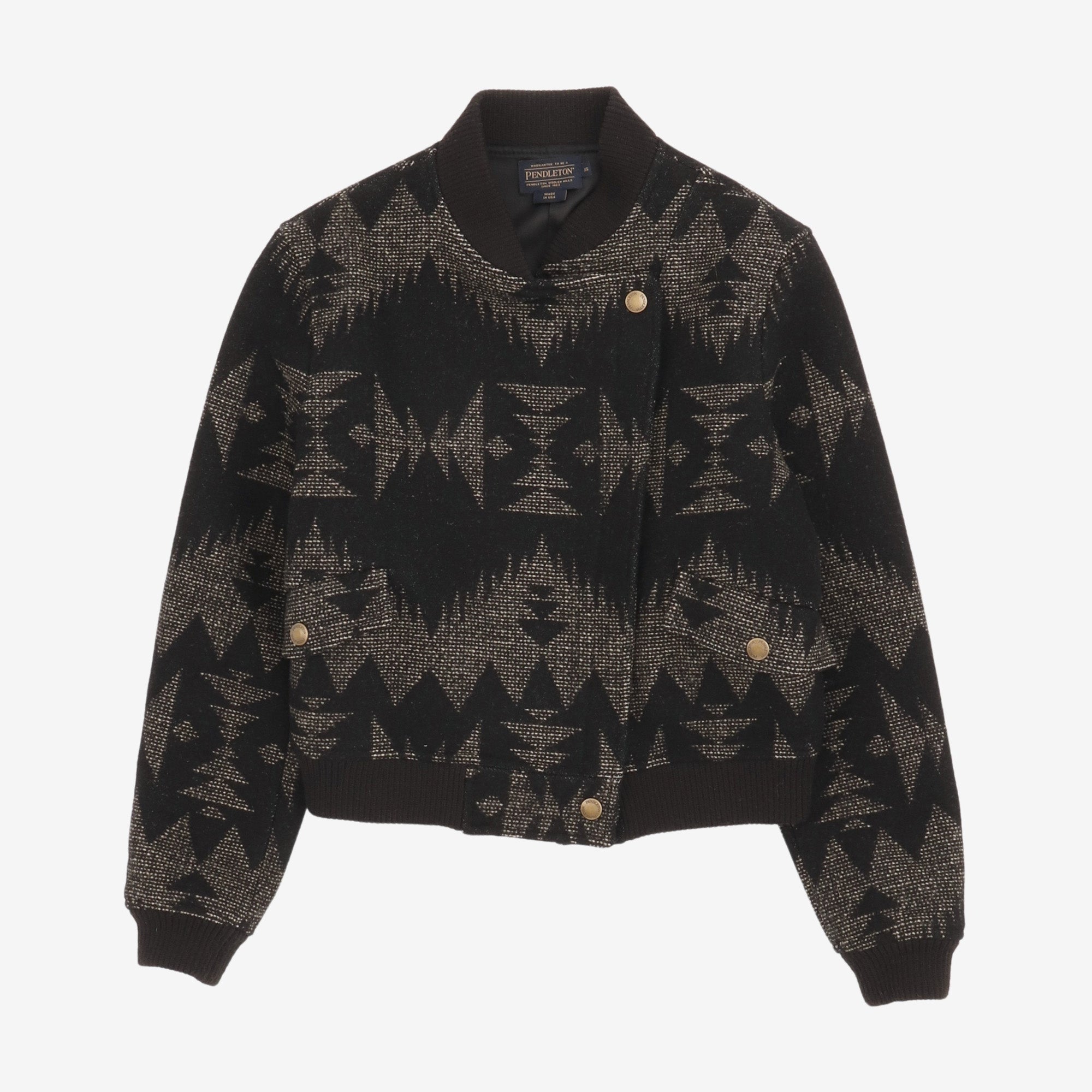 Jacquard Bomber Jacket