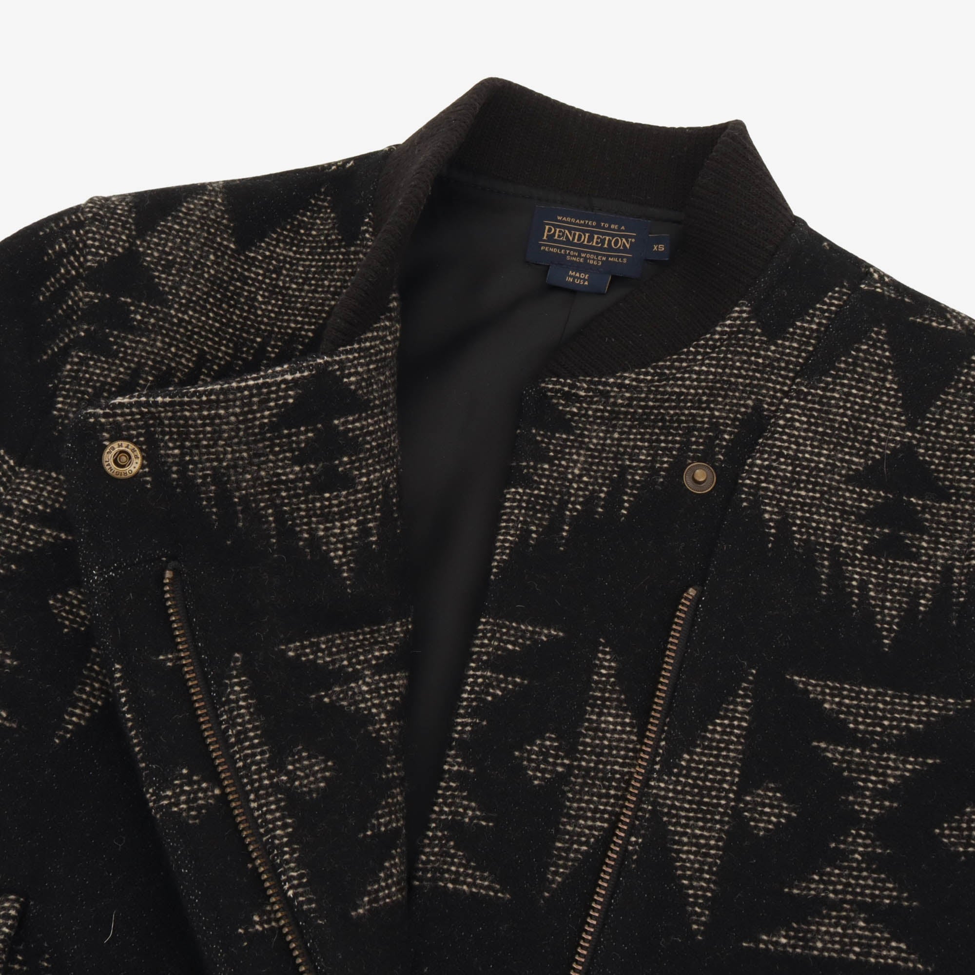 Jacquard Bomber Jacket