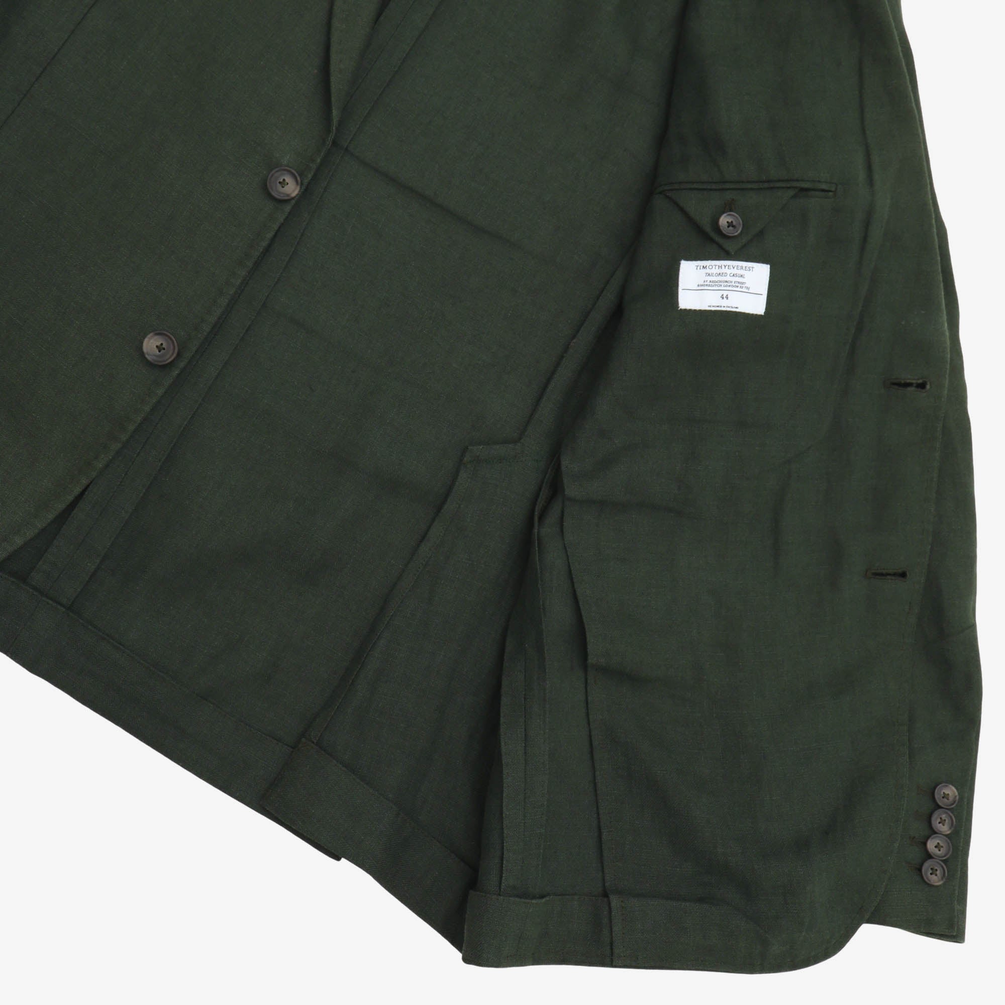 Tailored Casual Linen Suit