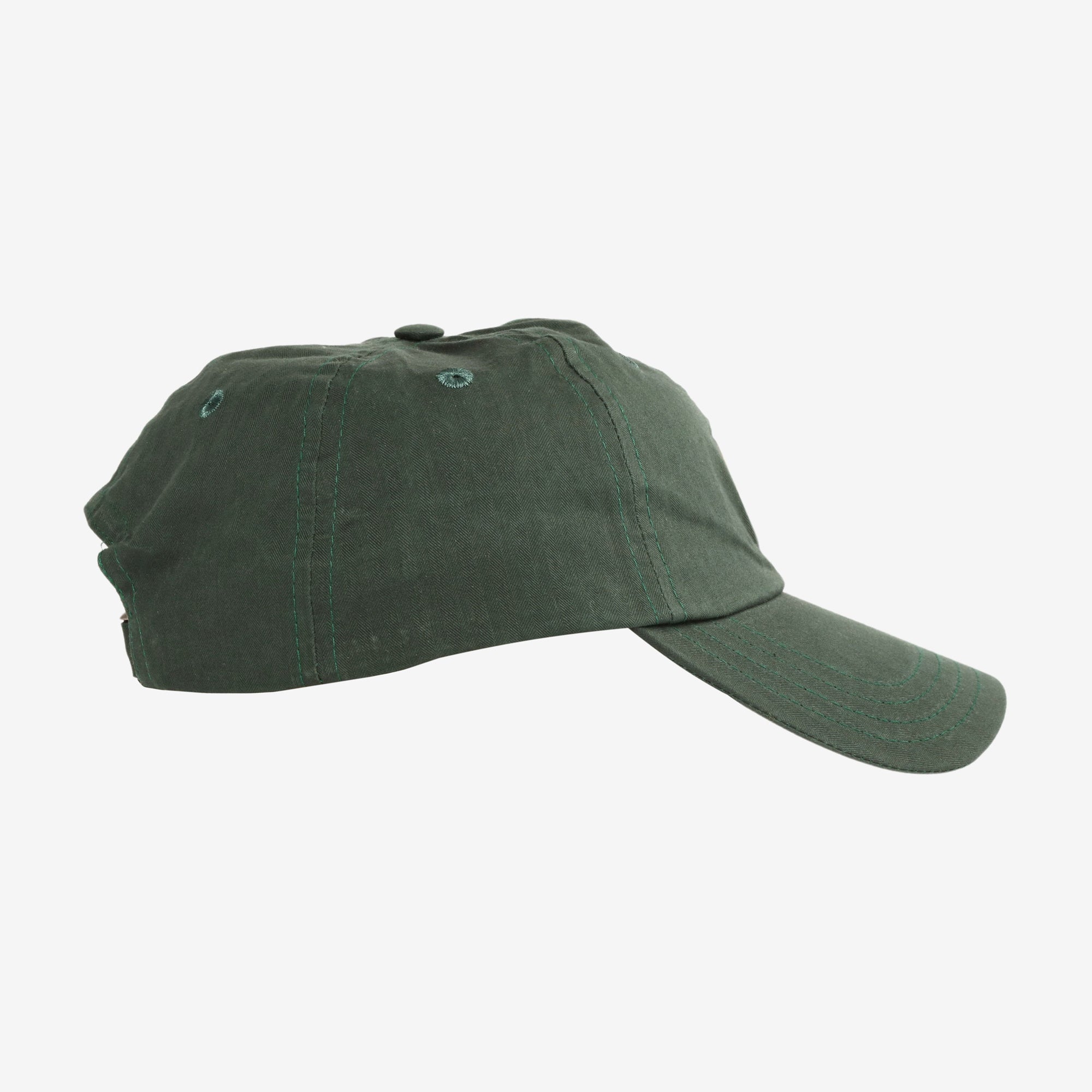 Waxed Herringbone Cap