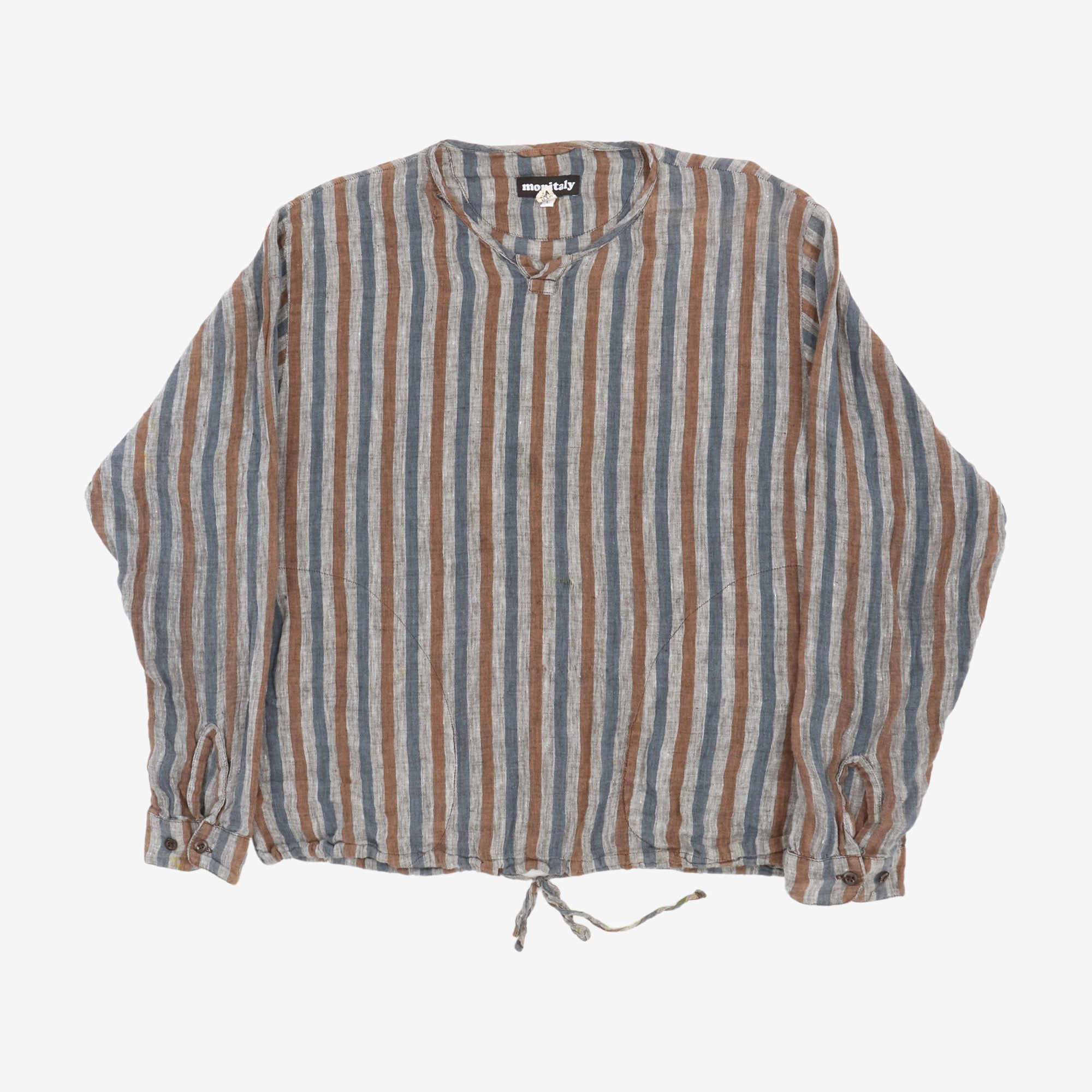 LS Crew Henley Pullover