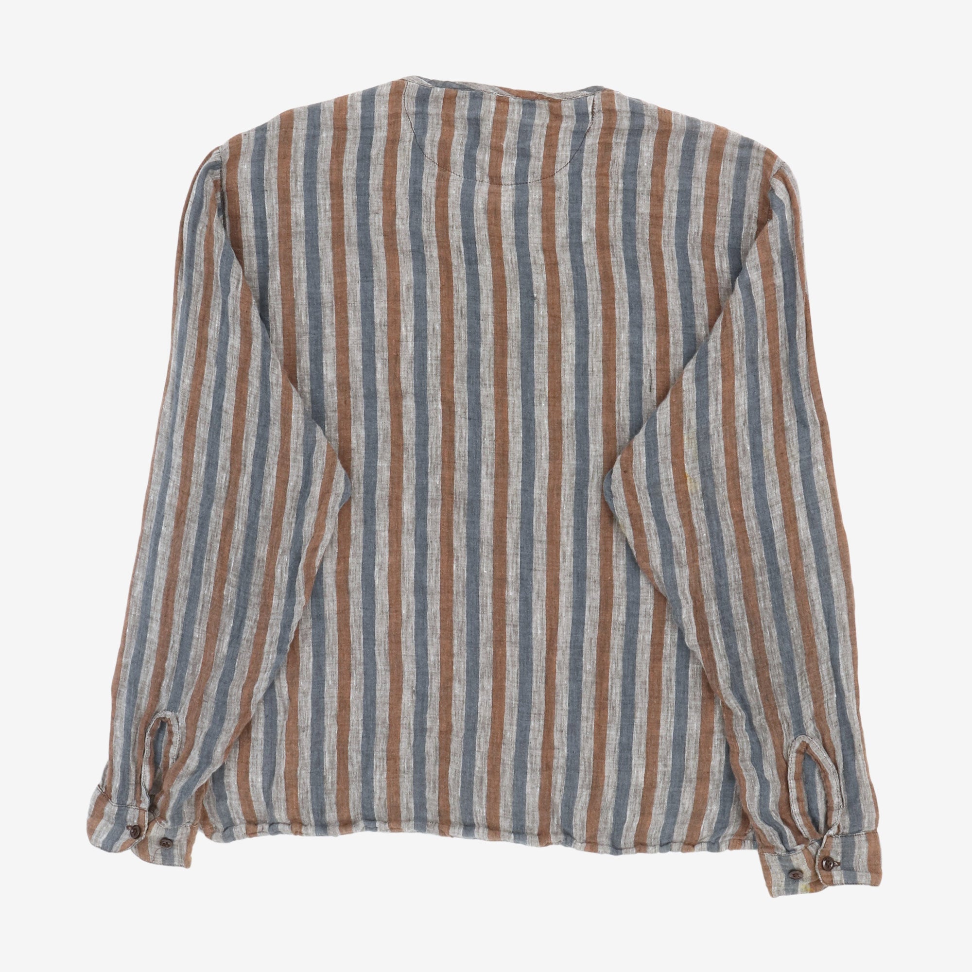 LS Crew Henley Pullover