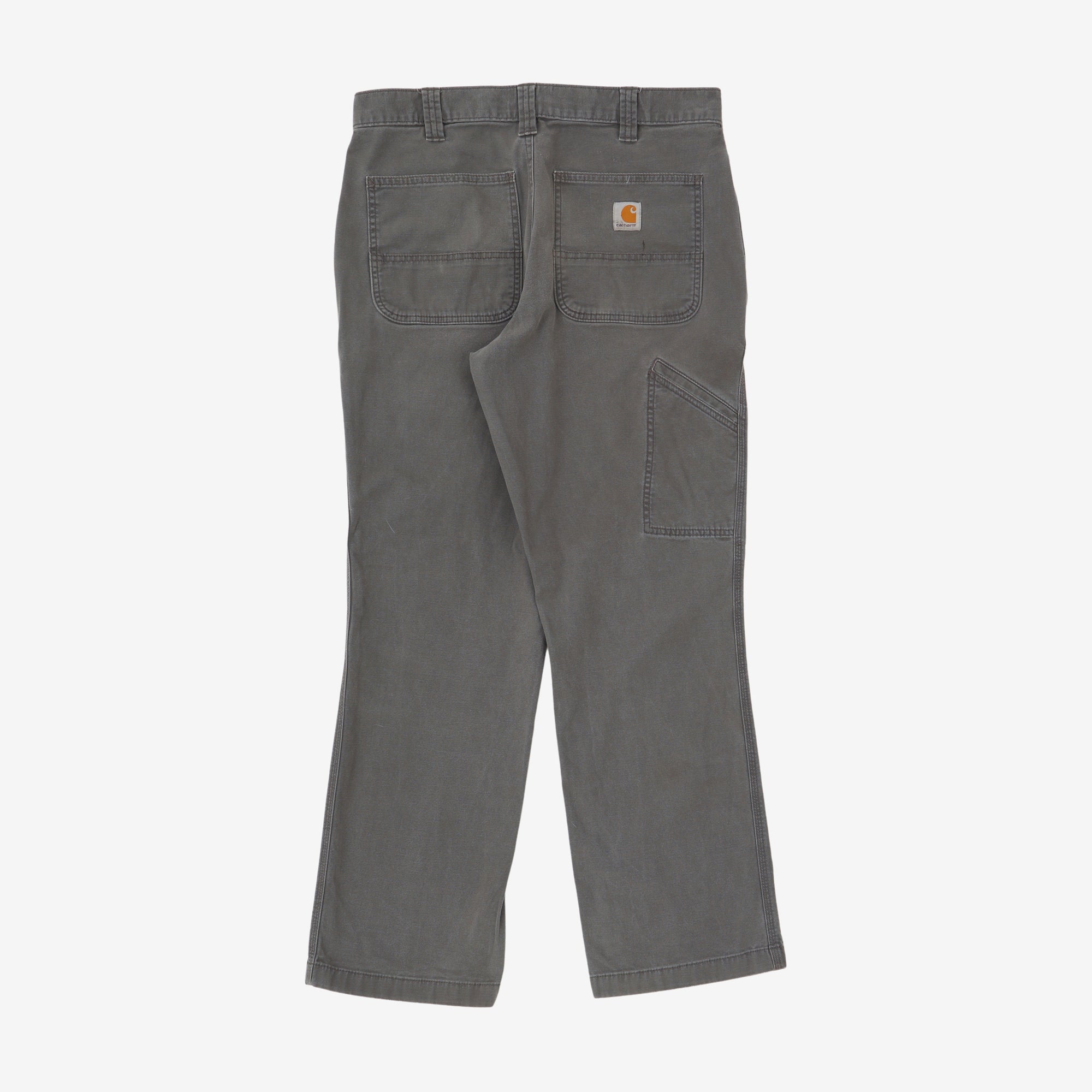 Vintage Relaxed Canvas Work Pants (32W X 29.5L)