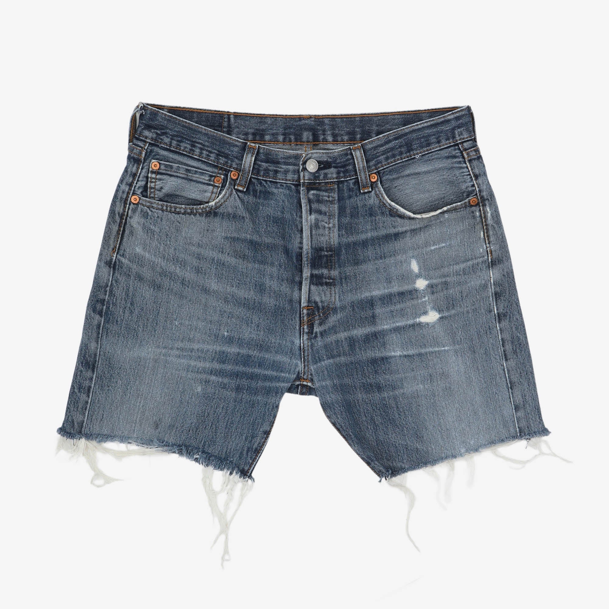 Vintage Cutaway 501 Denim Shorts (33W)