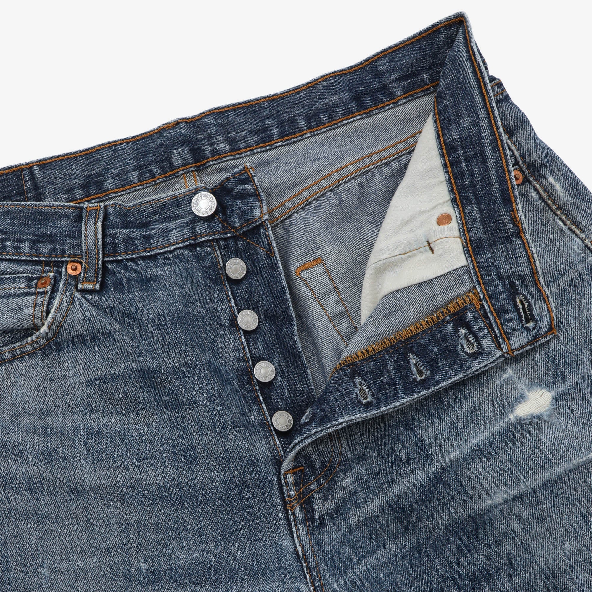 Vintage Cutaway 501 Denim Shorts (33W)