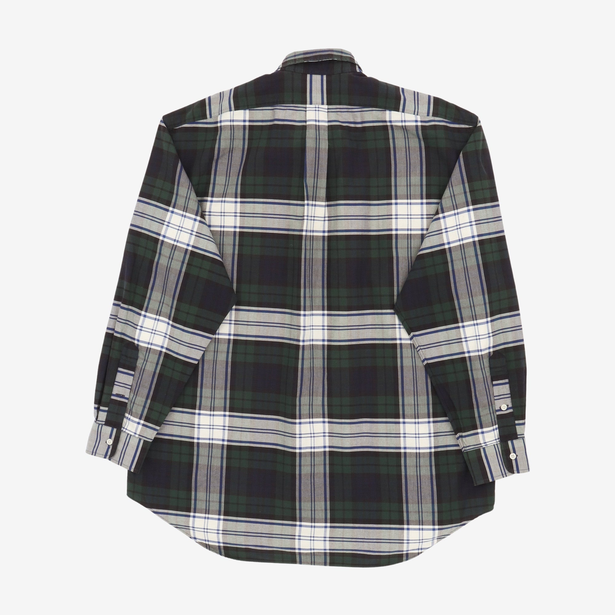 Plaid Oxford Big Shirt