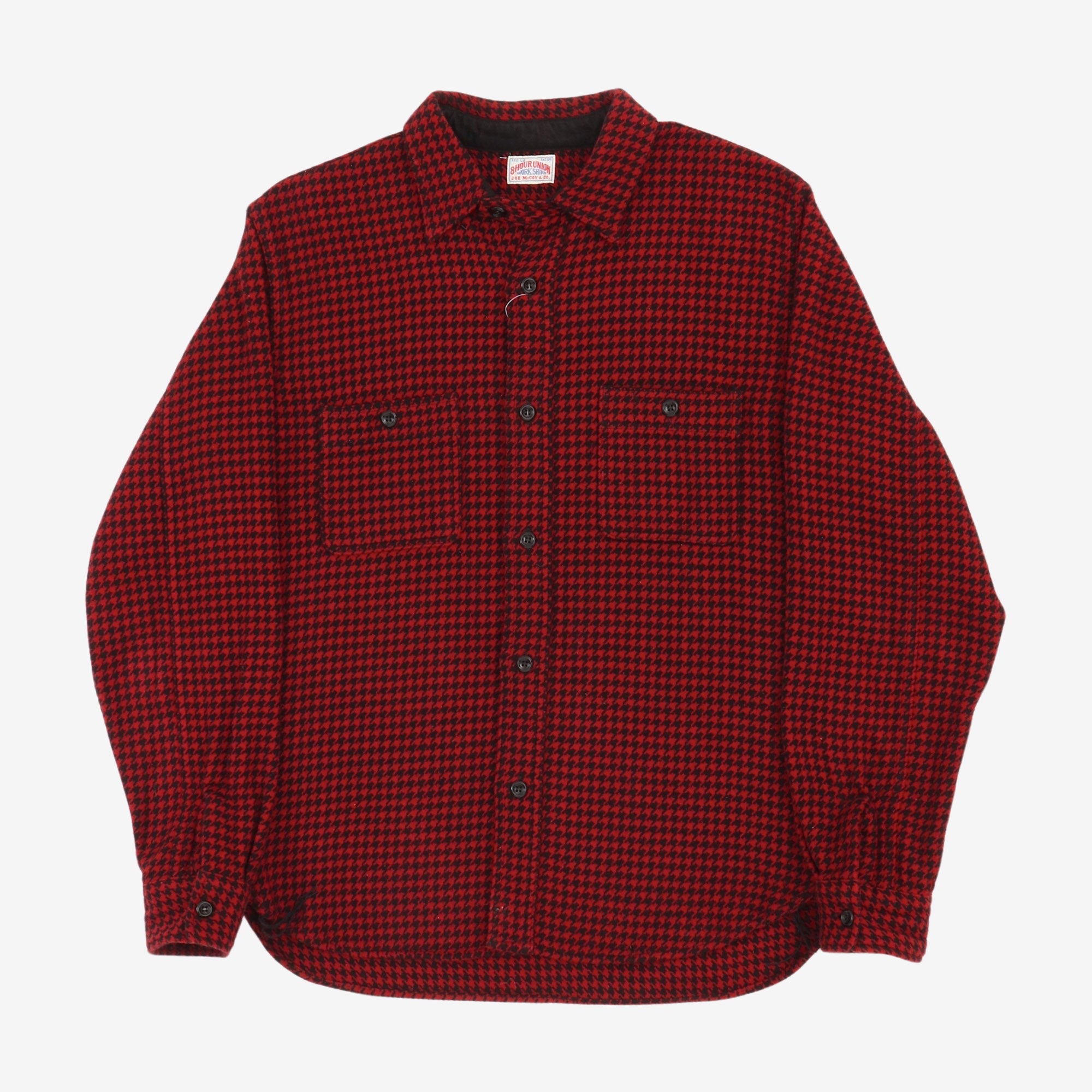 8HU Houndstooth Flannel Shirt
