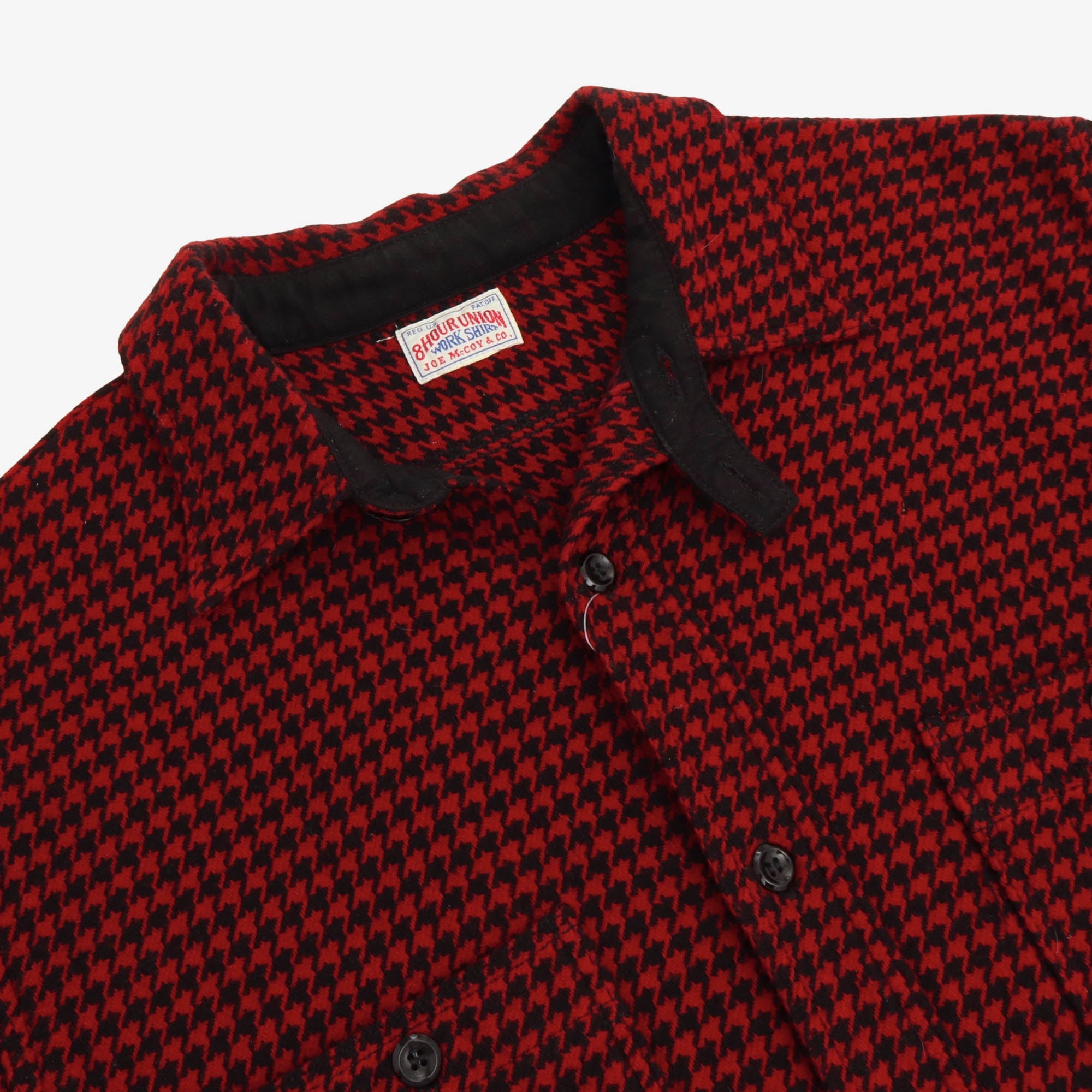 8HU Houndstooth Flannel Shirt
