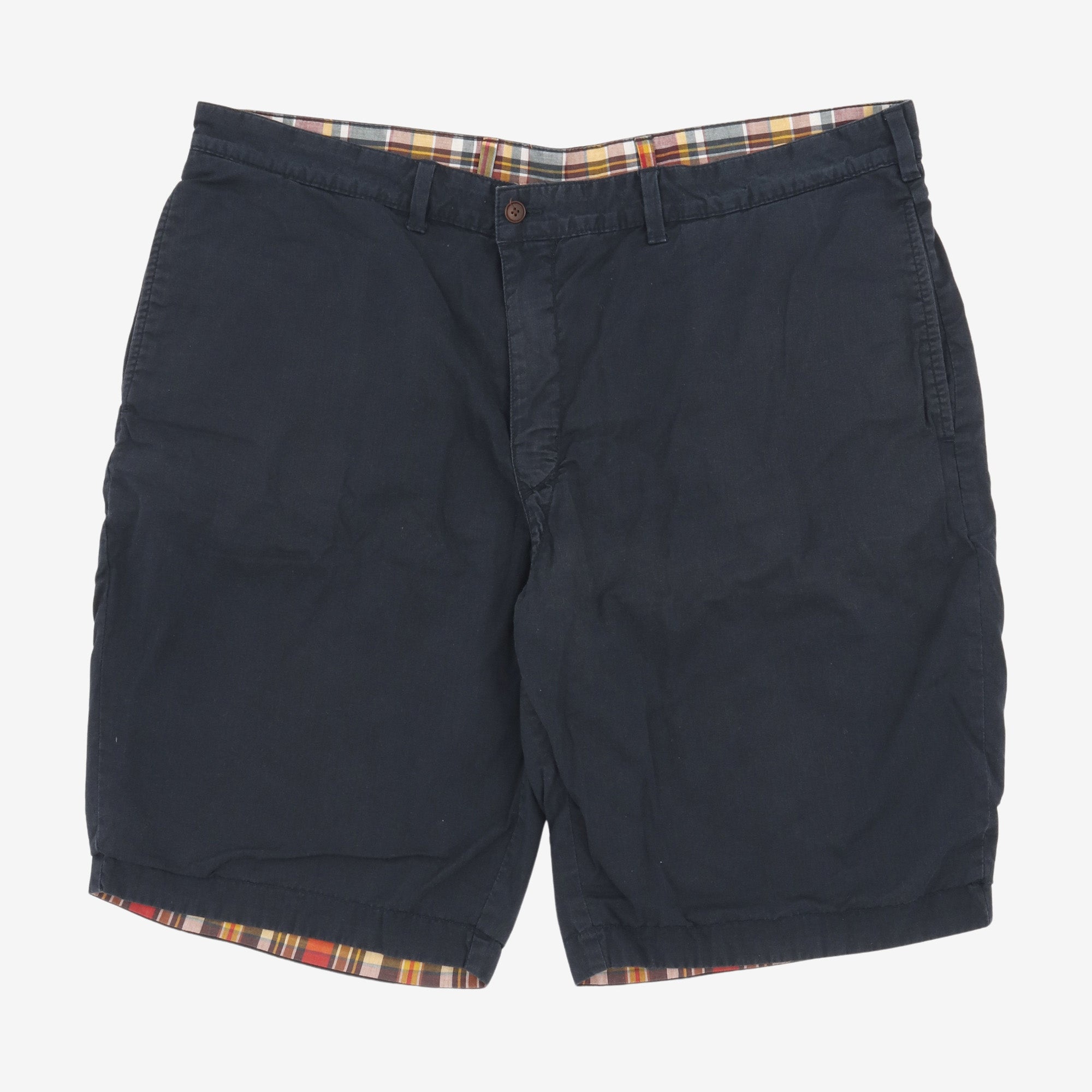 Reversible Plaid Shorts