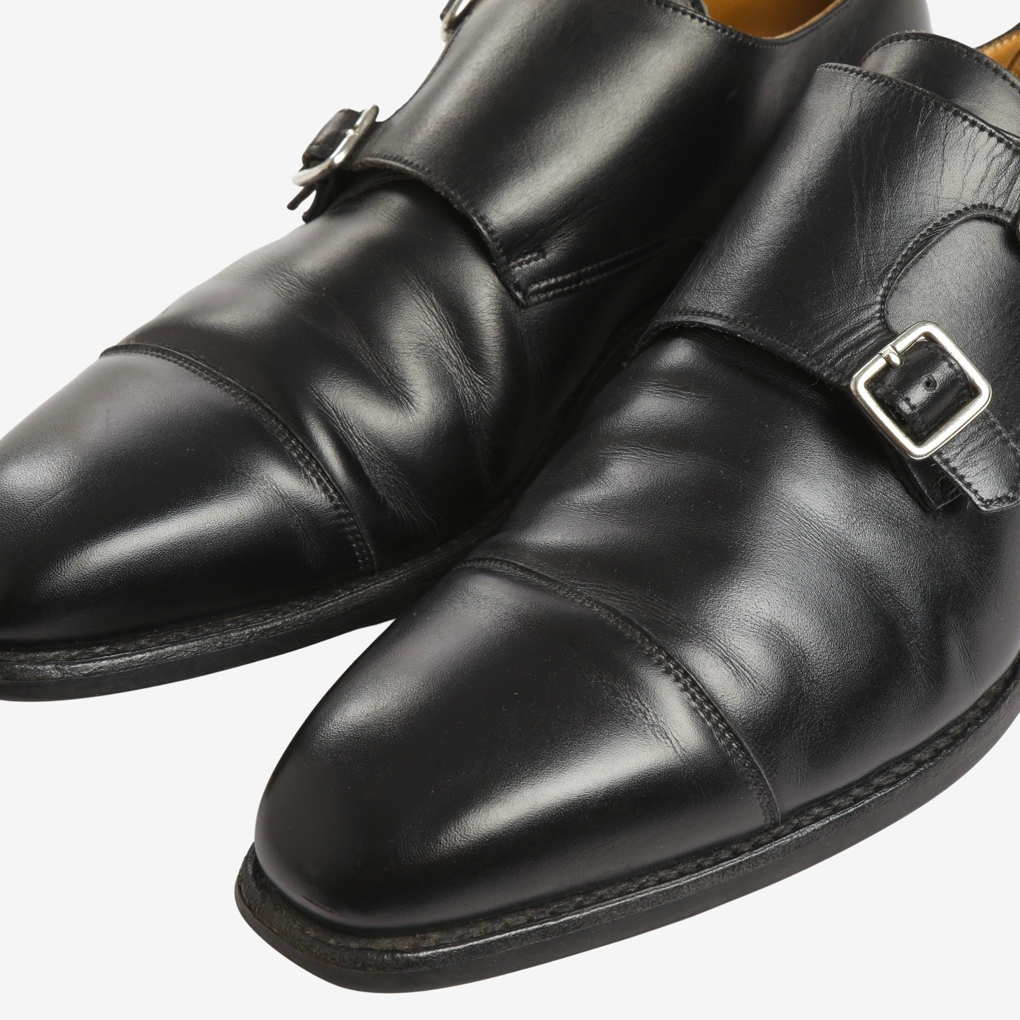 Lowndes Monk Strap Leather Shoes