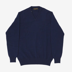 V Neck Lambswool Jumper