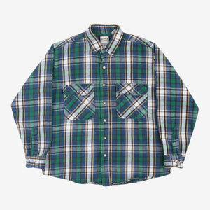 Vintage Check Flannel Shirt