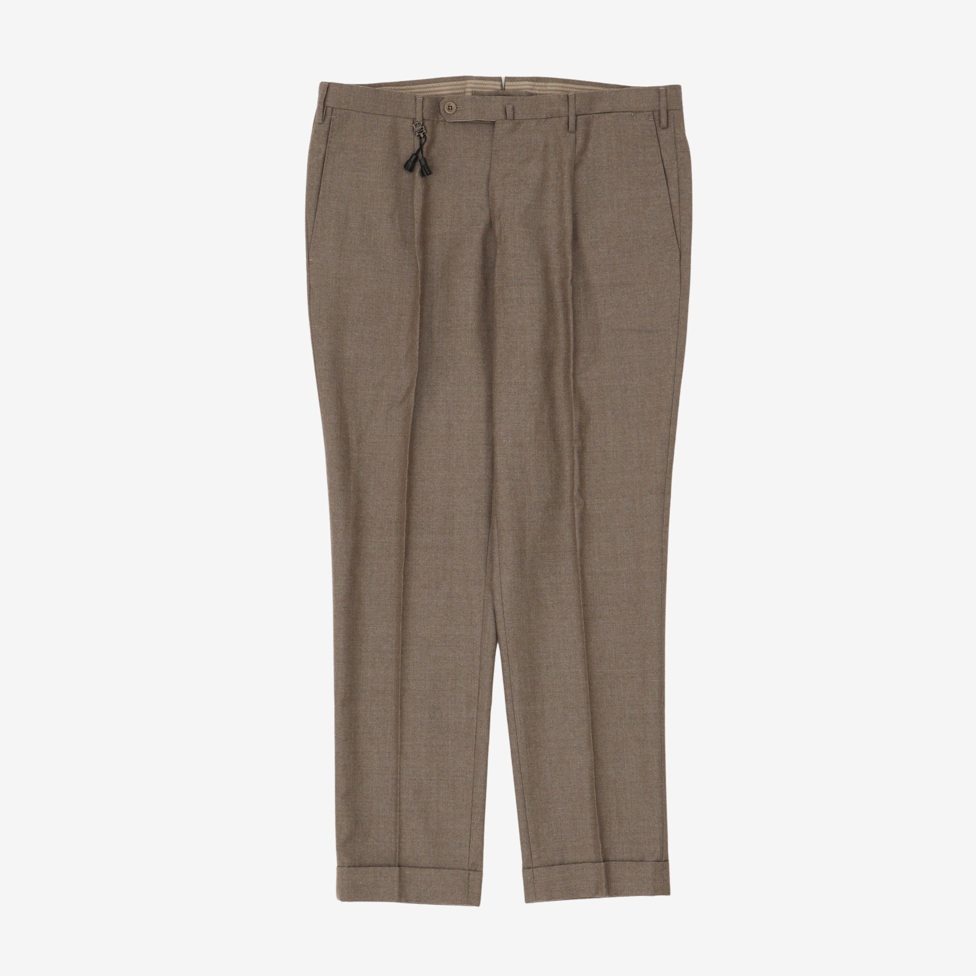 Beams Tapered Super 100's Trousers