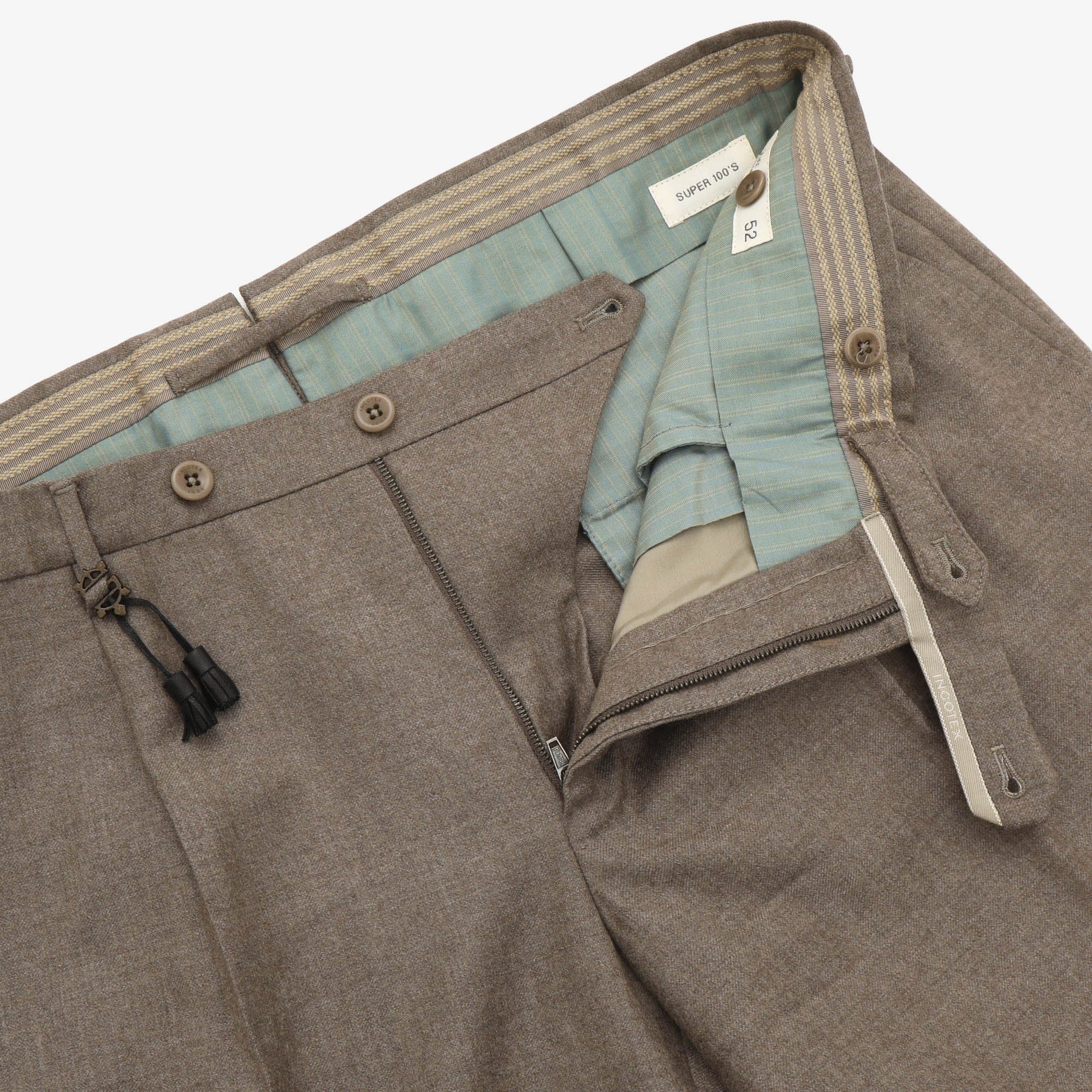 Beams Tapered Super 100's Trousers