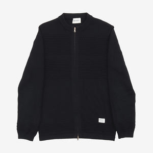 Bubble Zip Crew Knit