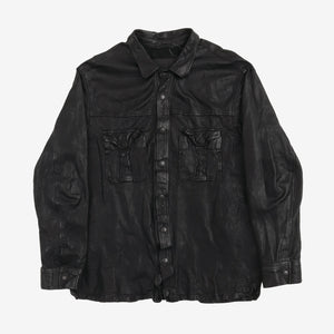 Leather Western Shirt