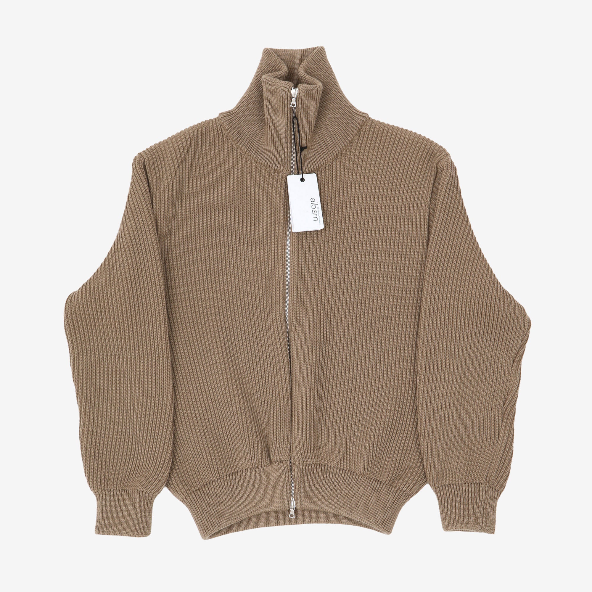 Wool Zip Up