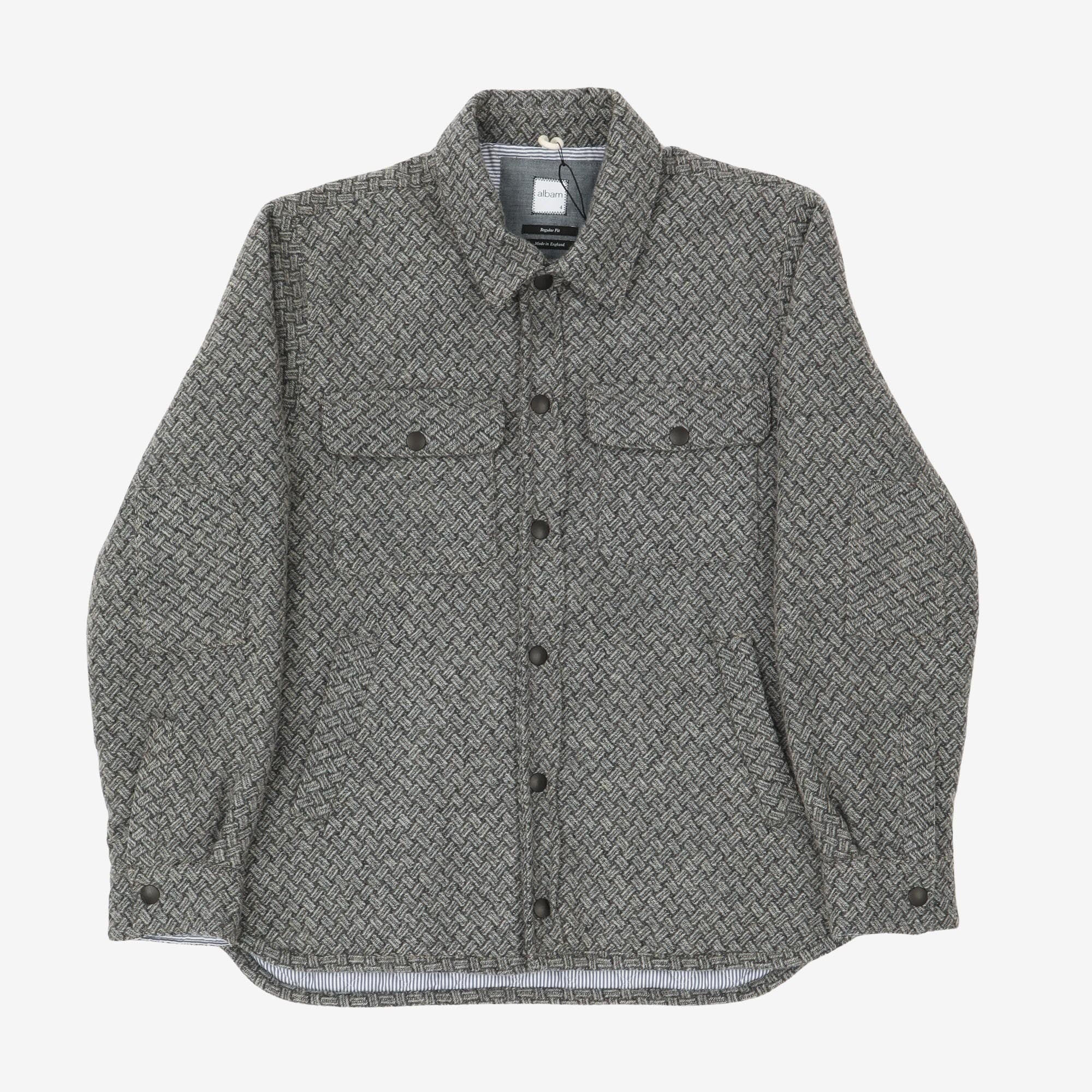 Quilted Wool Overshirt
