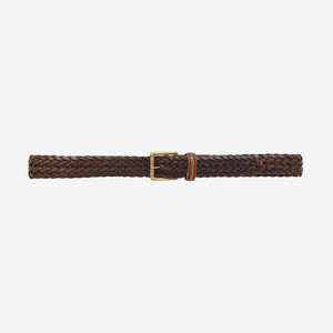 Woven leather Belt
