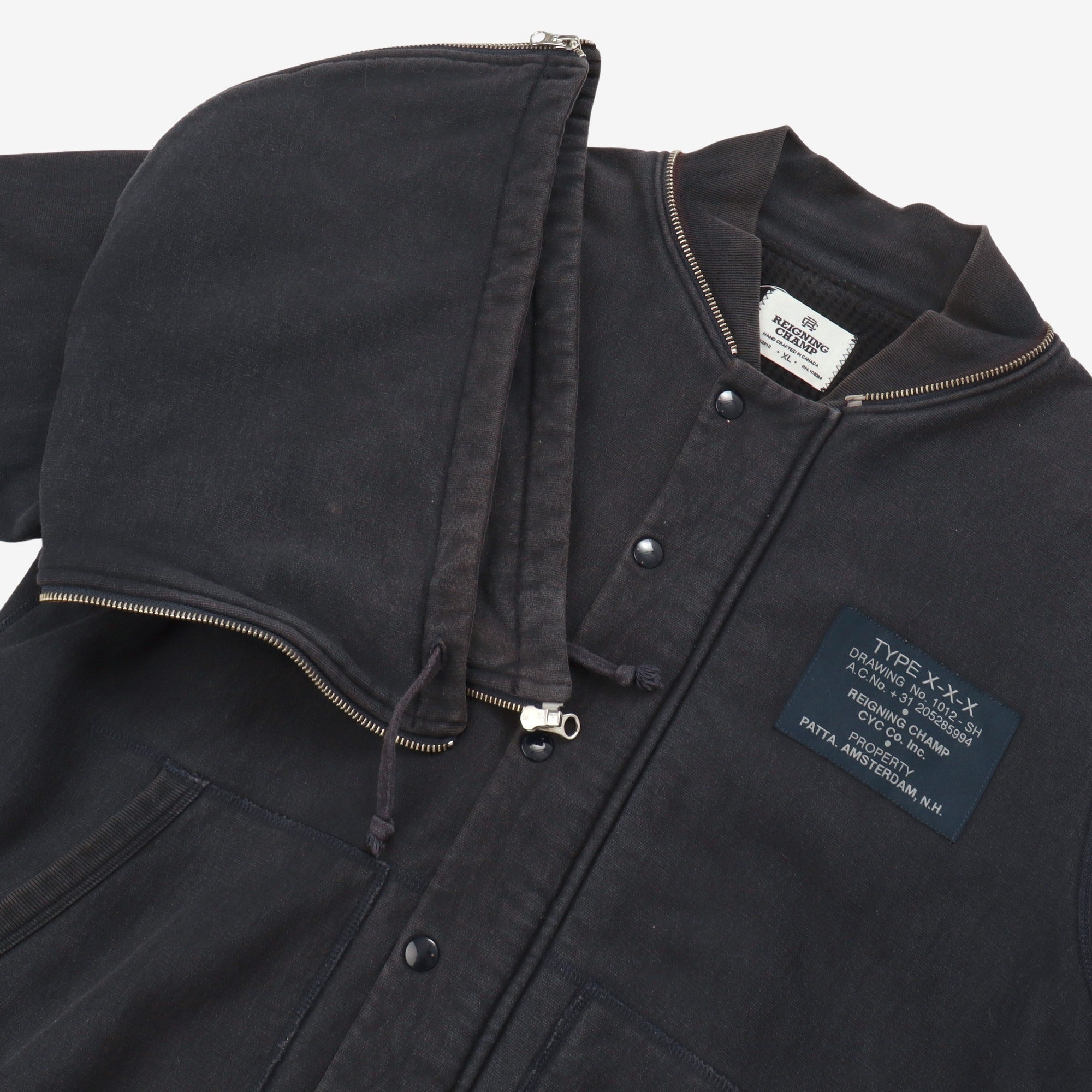 Patta Removable Hood Varsity Jacket