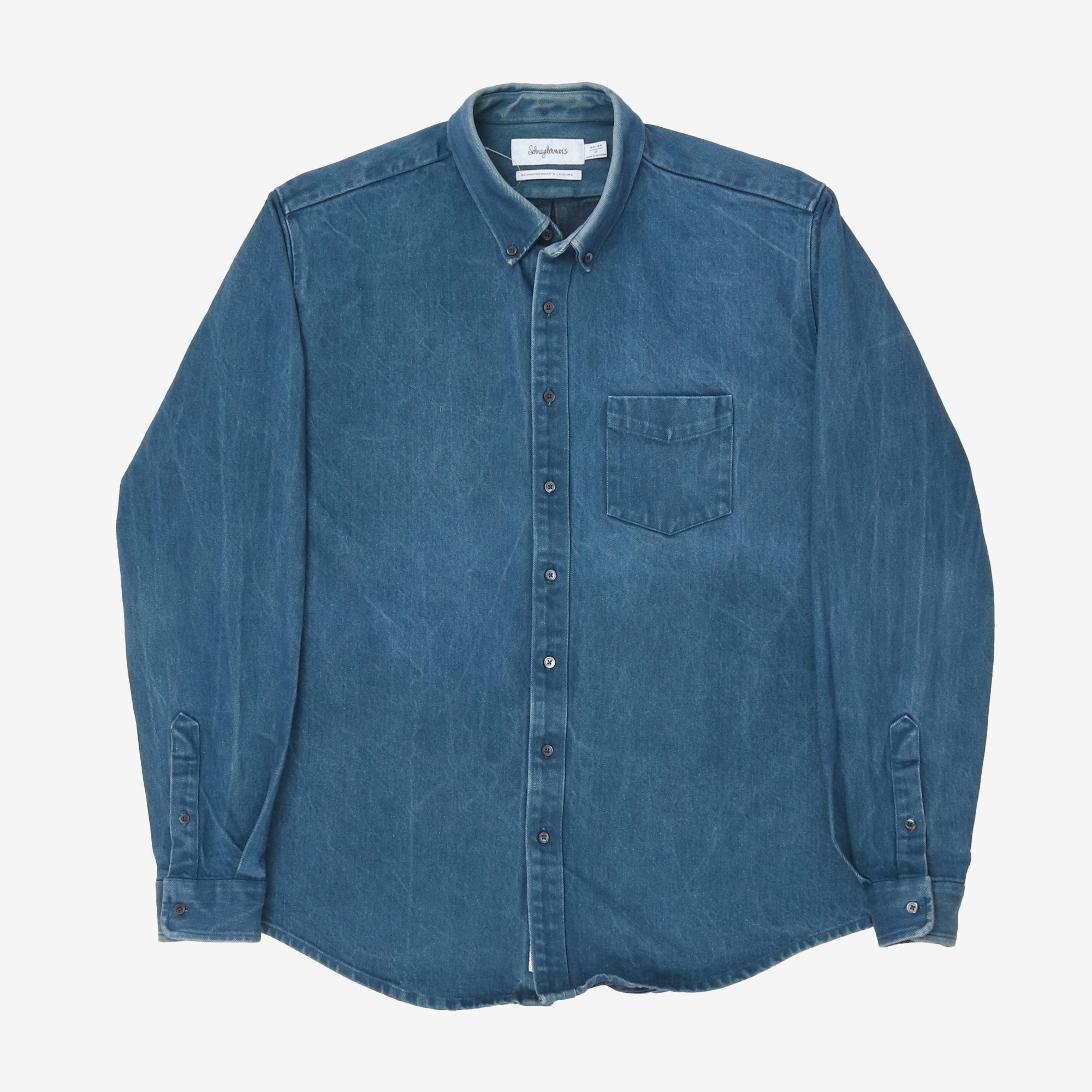 Heavy Indigo Denim Shirt