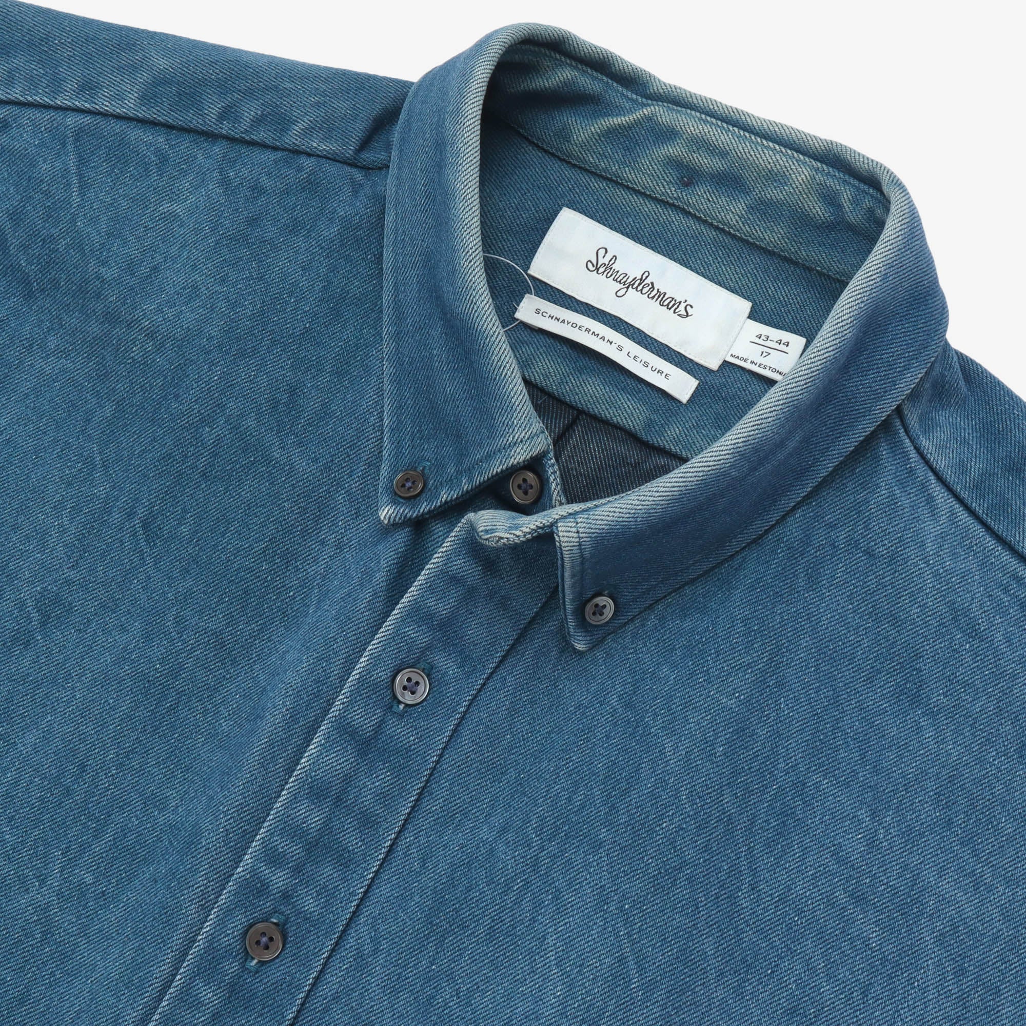 Heavy Indigo Denim Shirt