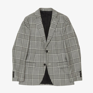 Wool Check Blazer