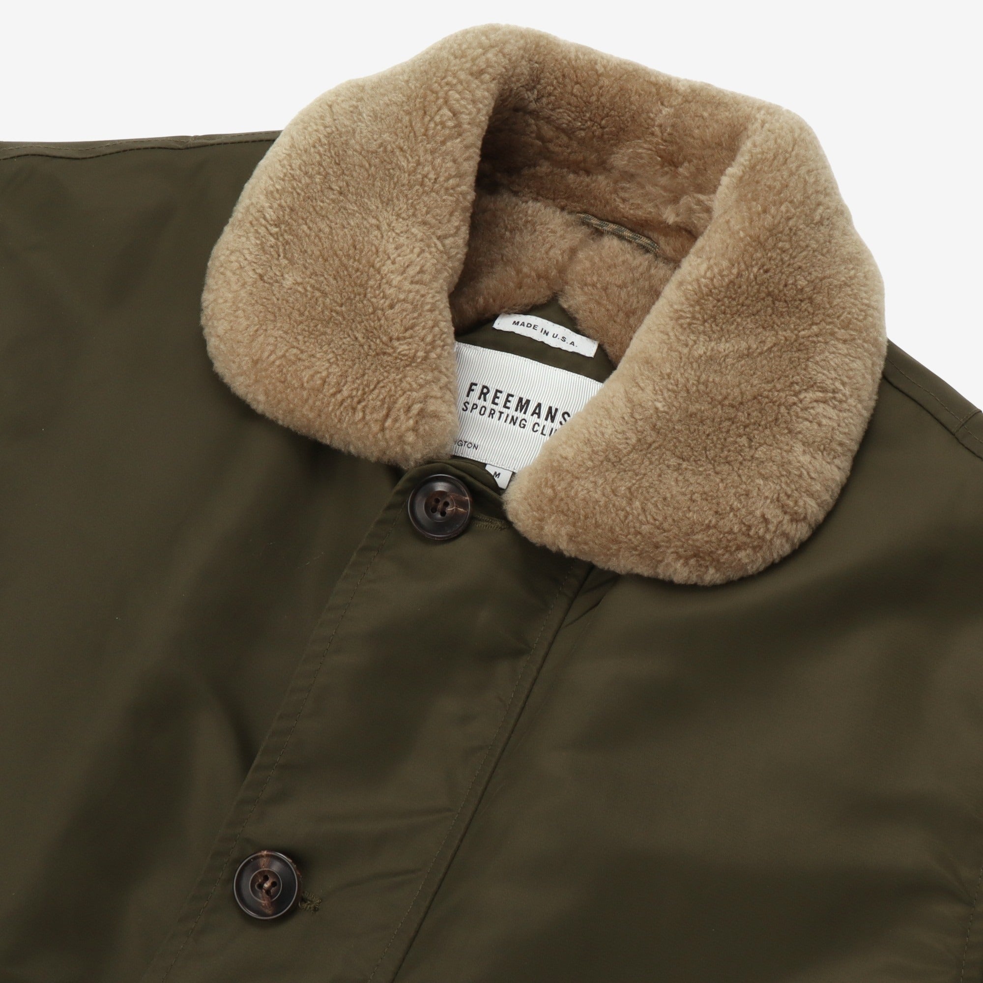 Nylon N-1 Shearling Deck Jacket