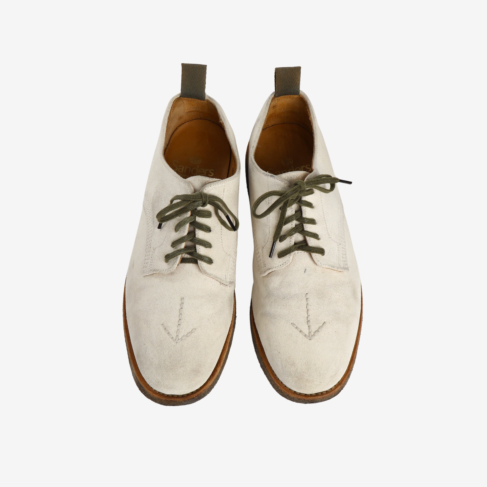 Military Suede Derby Shoes
