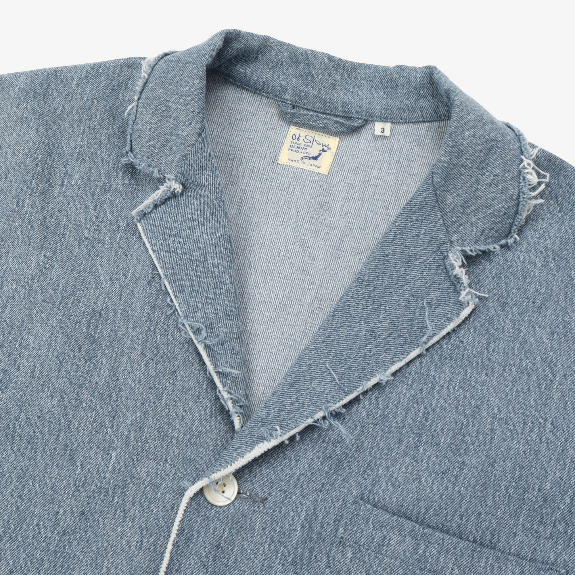 Oversized Distressed Denim Jacket
