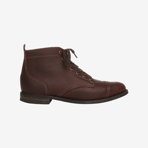 Grained Service Boots