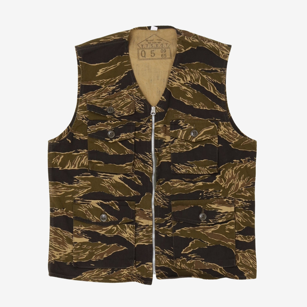US三軒茶屋Tiger Stripe Camo Hunting Vest US三軒茶屋Tiger Stripe Camo Hunting Vest Tiger Stripe