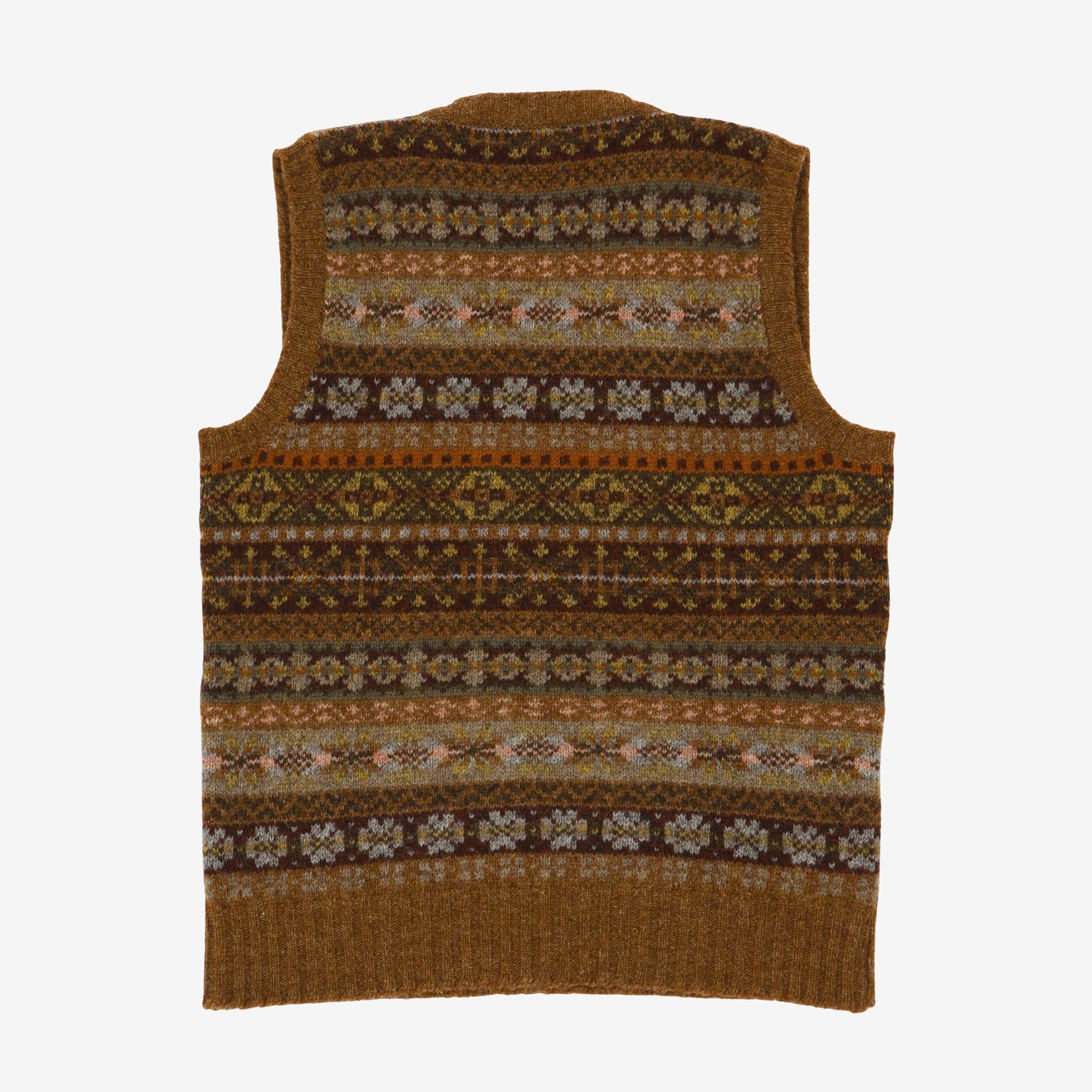 Fair Isle V-Neck Vest