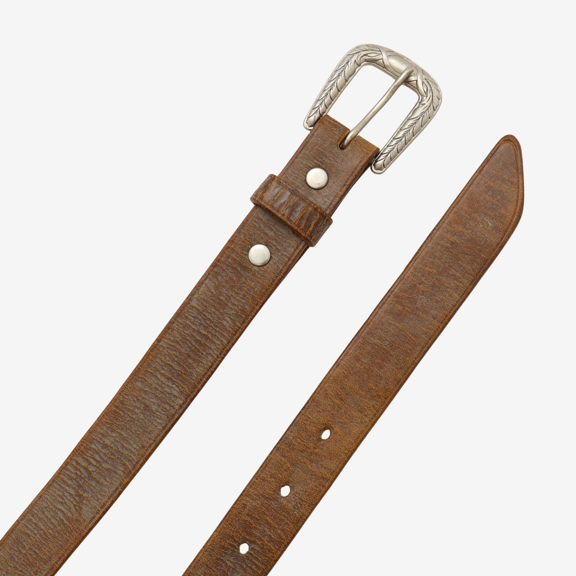 Leather Western Belt