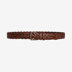 Woven Leather Belt