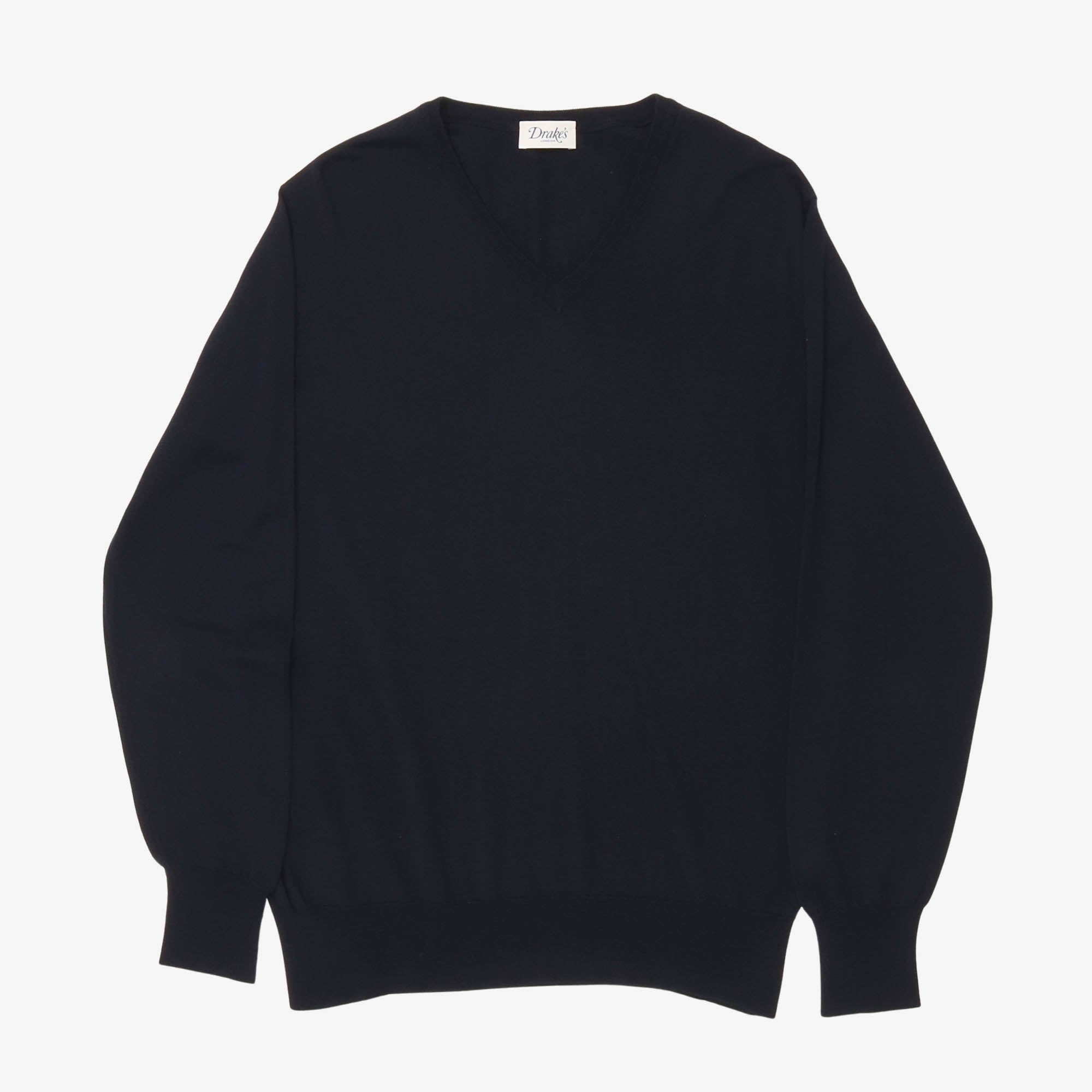 Wool V Neck Sweater