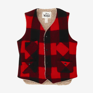 Vintage Sherpa Lined Hunting Vest