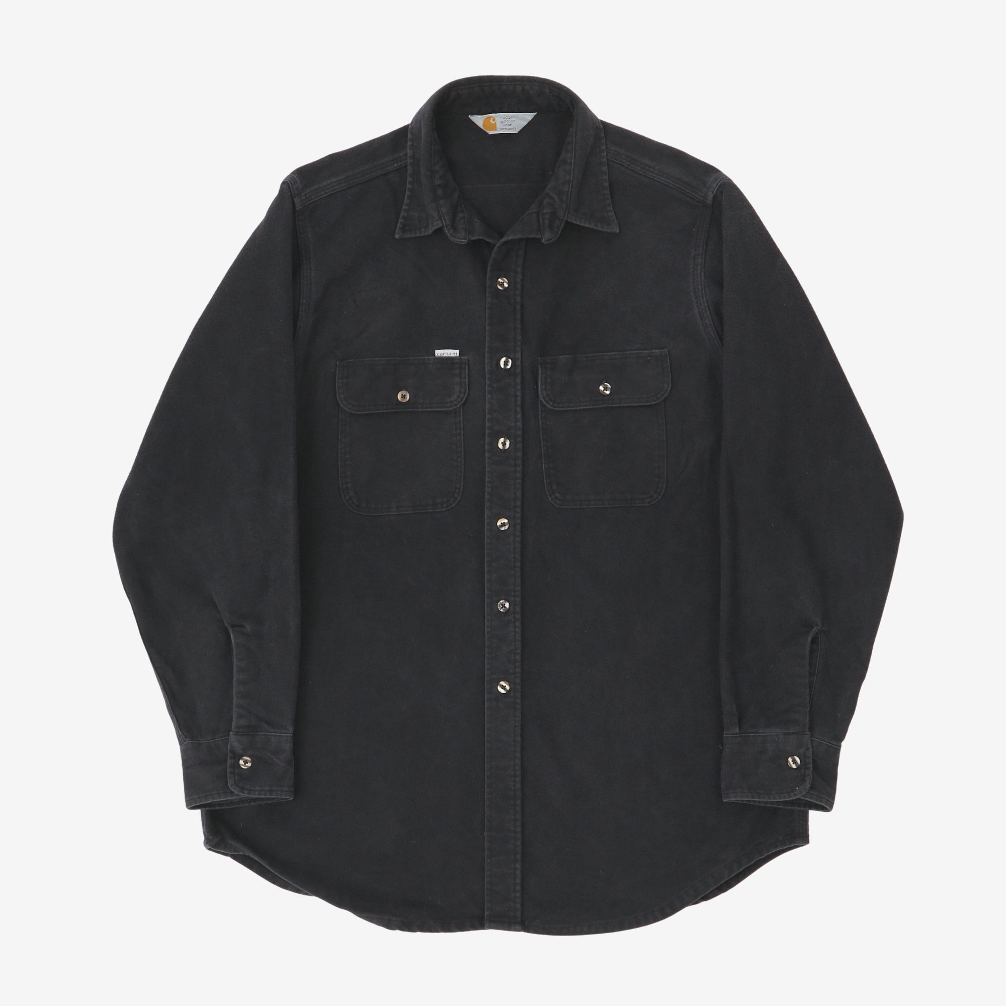 Vintage Brushed Cotton Work Shirt